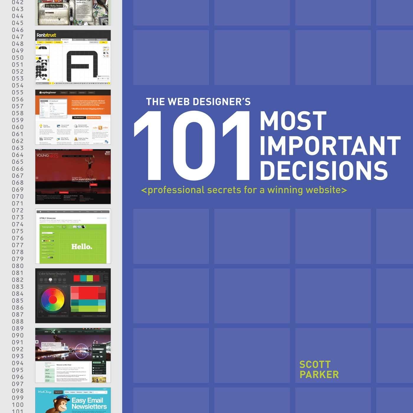 The Web Designer's 101 Most Important Decisions: Professional Secrets for a Winning Website Paperback – June 5, 2012