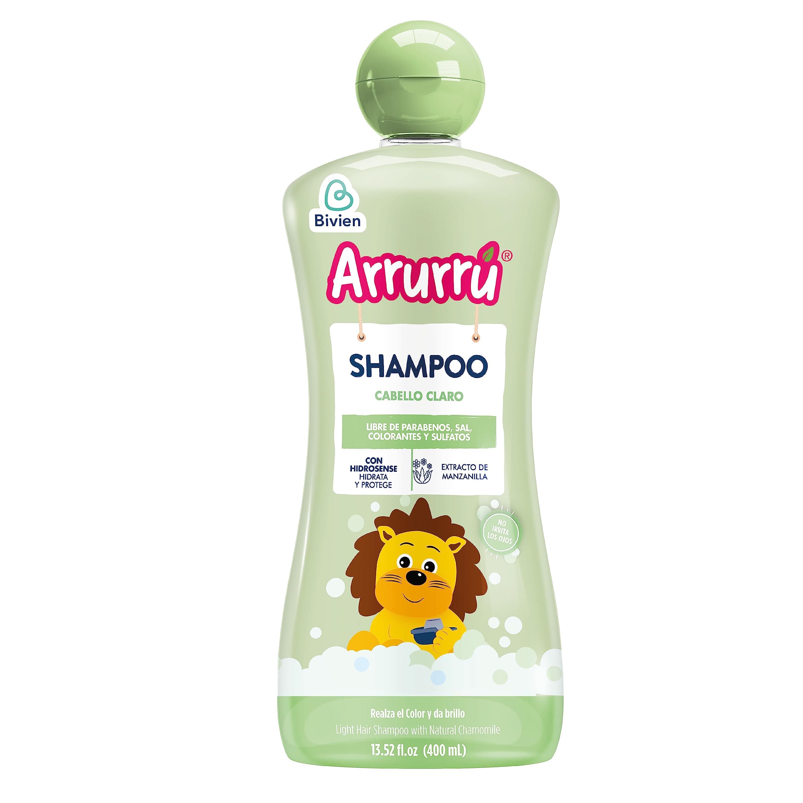 Baby Shampoo with Chamomille Extract~Shampoo Para Bebes Con Extracto De Manzanilla Y Proteina De Trigo 13.5 oz