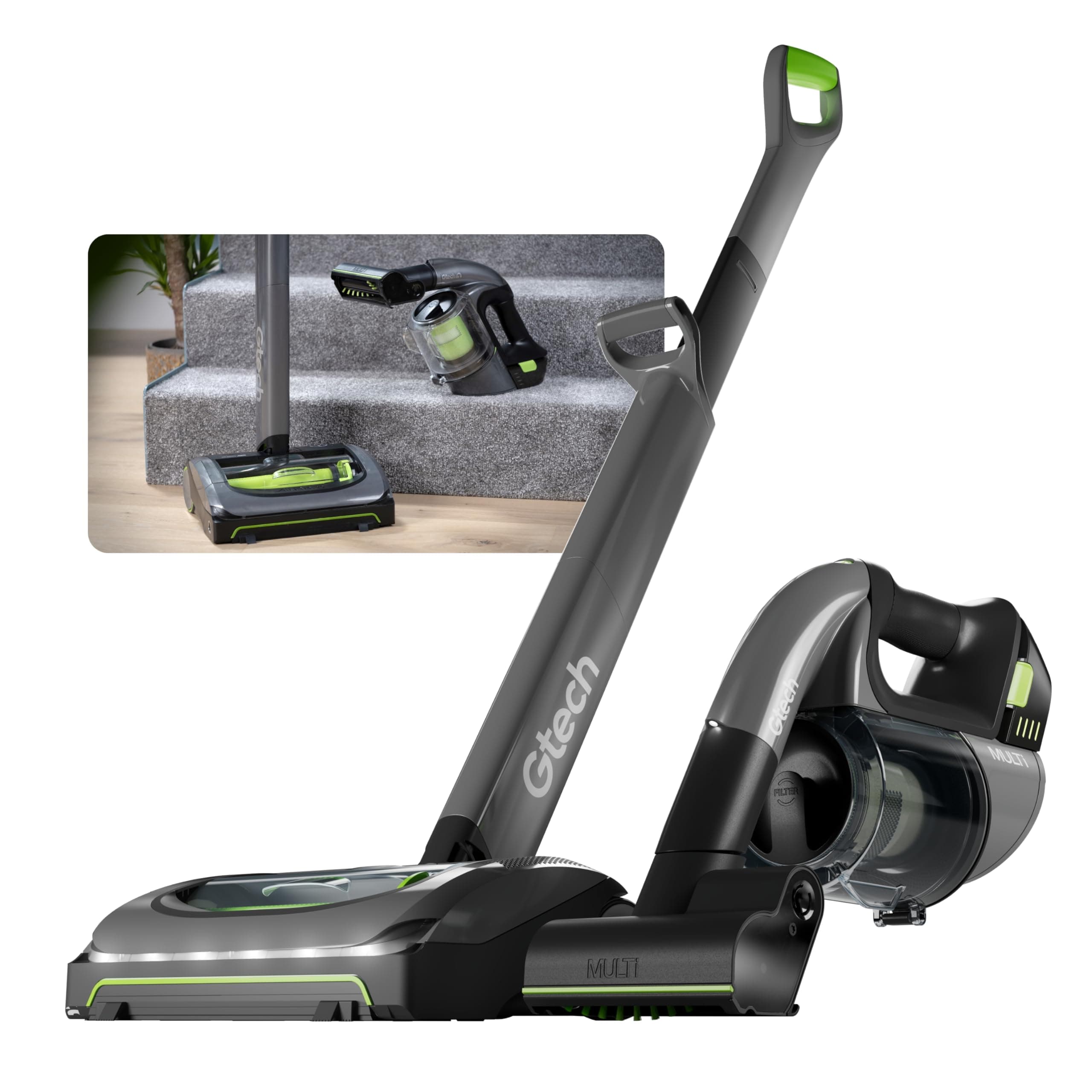 System, Airram MK2 + Multi MK2 Cordless Vacuum Cleaner Bundle, Combined 60 Mins Runtime