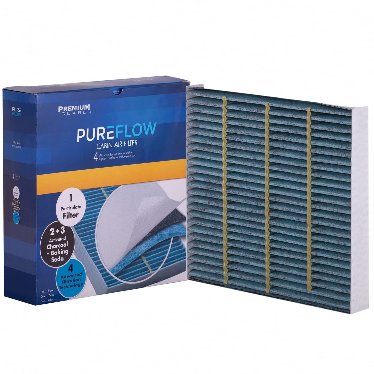 PureFlow Cabin Air Filter PC6080X | Fits 2017-2025 Honda CR-V, 2016-2025 Civic, 2018-2025 Odyssey, 2019-2025 Acura RDX, 2023-2025 Pilot, 2022-2025 MDX, 2023-2025 Accord