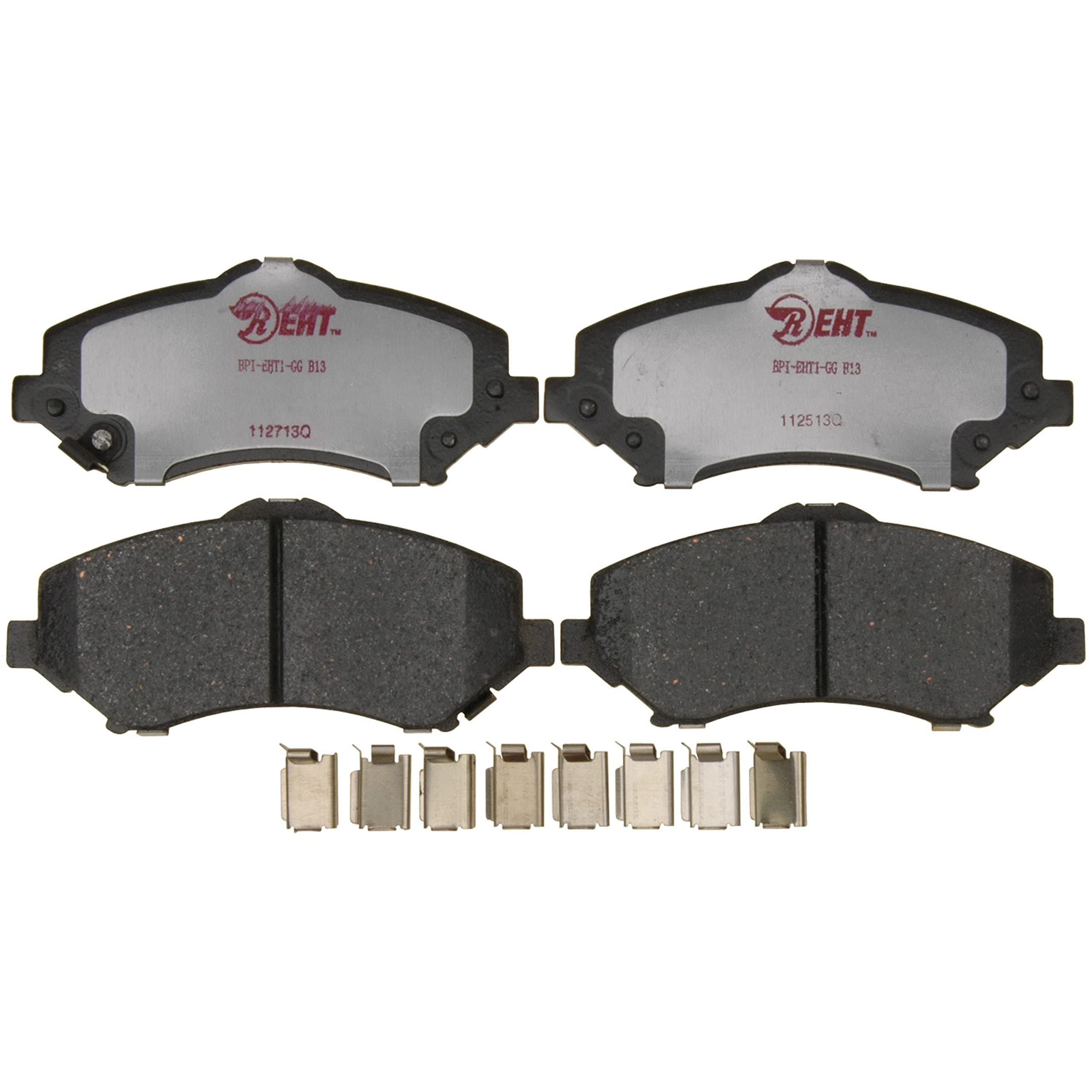 RaybestosElement3 EHT™ Automotive Replacement Front Brake Pad for Selected Jeep (Wrangler,Liberty), Chrysler (Town&Country), Dodge (Grand Caravan,Journey) Model Years (EHT1273H)