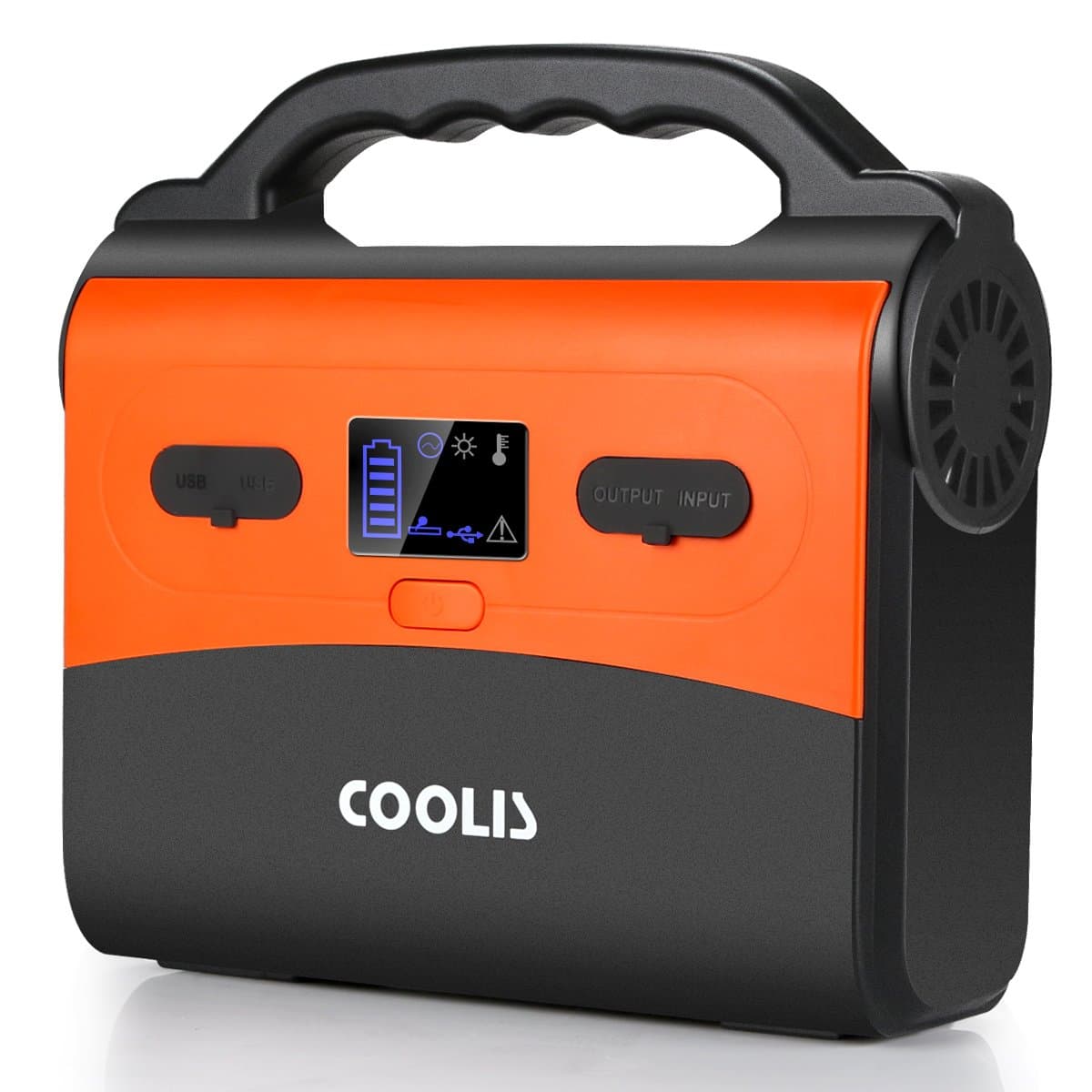 200Wh-54000mAh Portable Purely Sine Wave Lithium Battery Power Inverter Generator Power Station, with Silent 110V AC/12V DC/5V USB Output