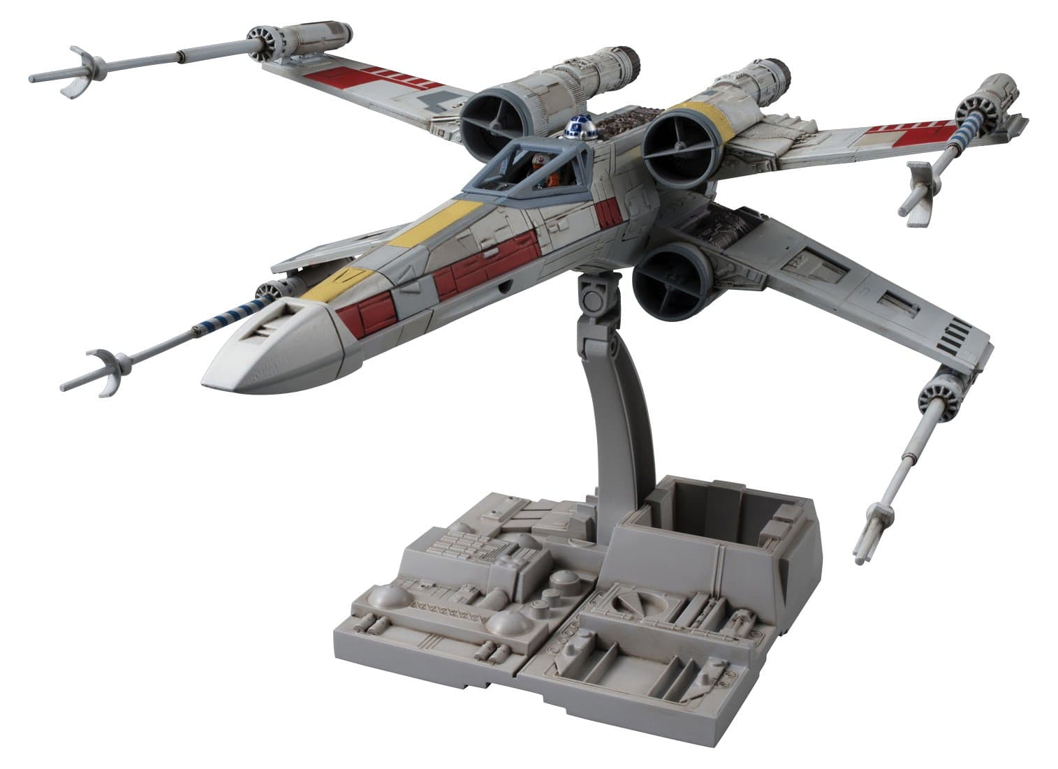 Bandai Hobby Star Wars 1/72 X-Wing Star Fighter Building Kit,Multi