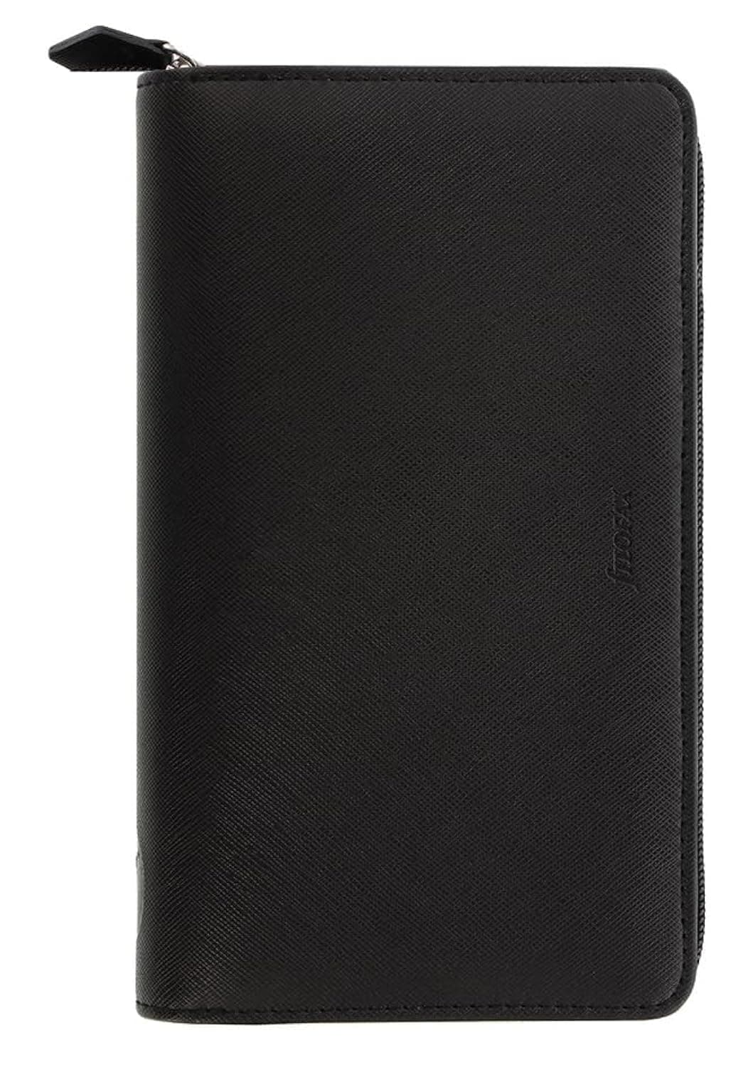 Personal Compact Zip Saffiano organiser - Black