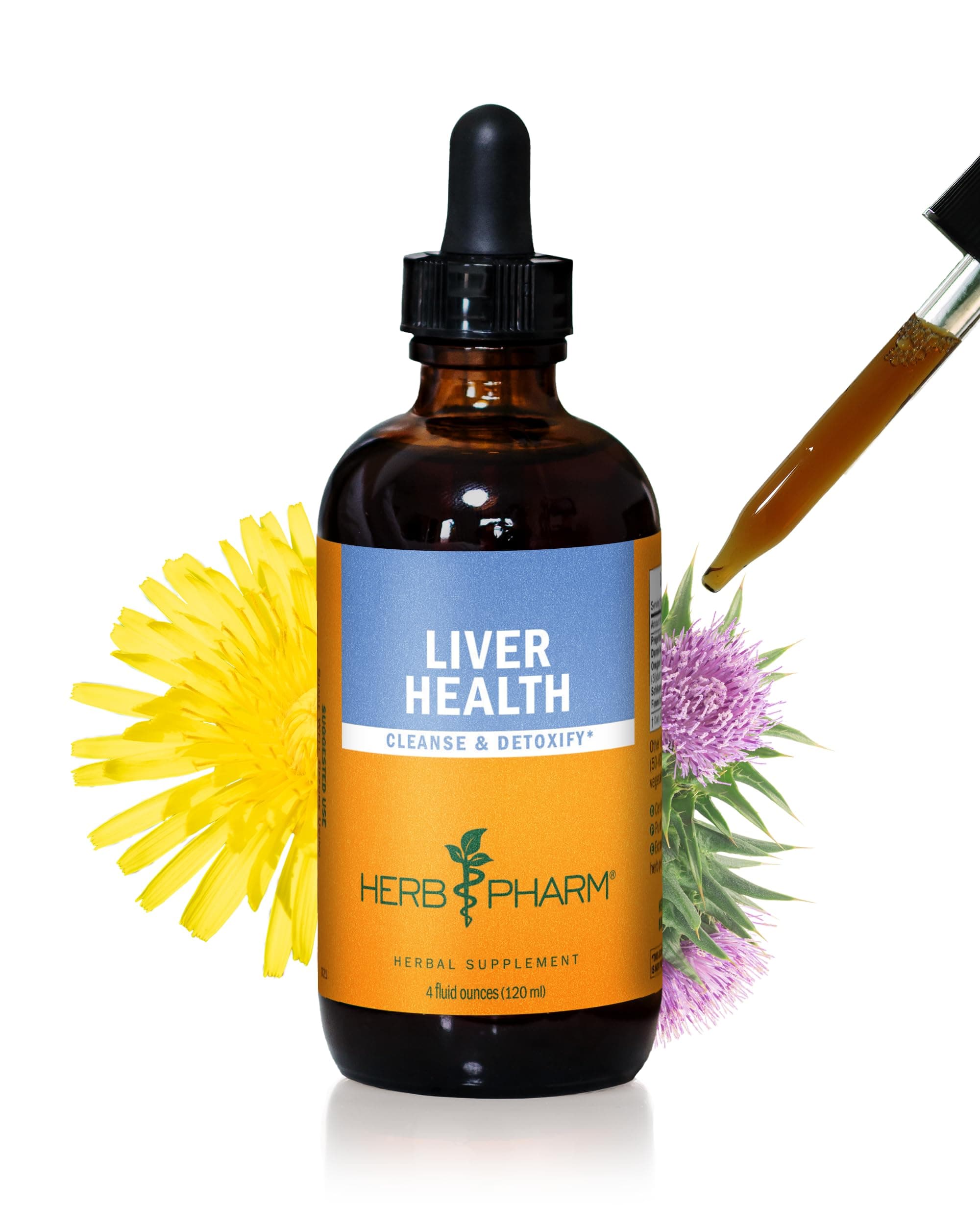 Herb Pharm Liver Health Liquid Herbal Formula for Liver and Gallbladder Support - 4 Ounce