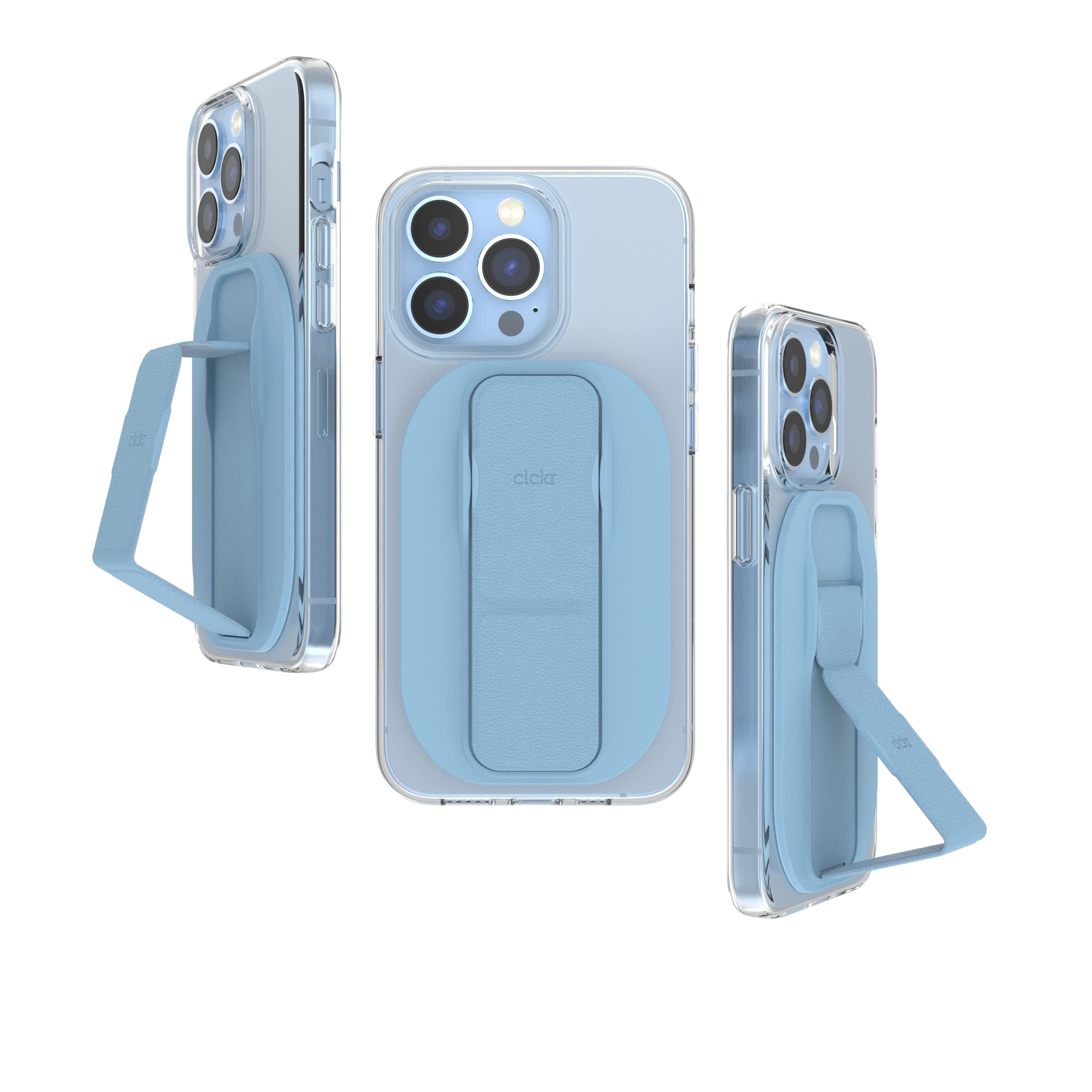 RICHMOND & FINCH Mobile Phone Holder & Expandable Stand, Finger Holder, Compatible with iPhone, Samsung and more, Multiple Angle Views