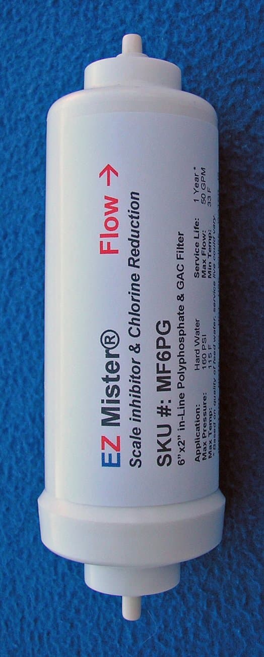 6”x2" Polyphosphate/GAC Filter