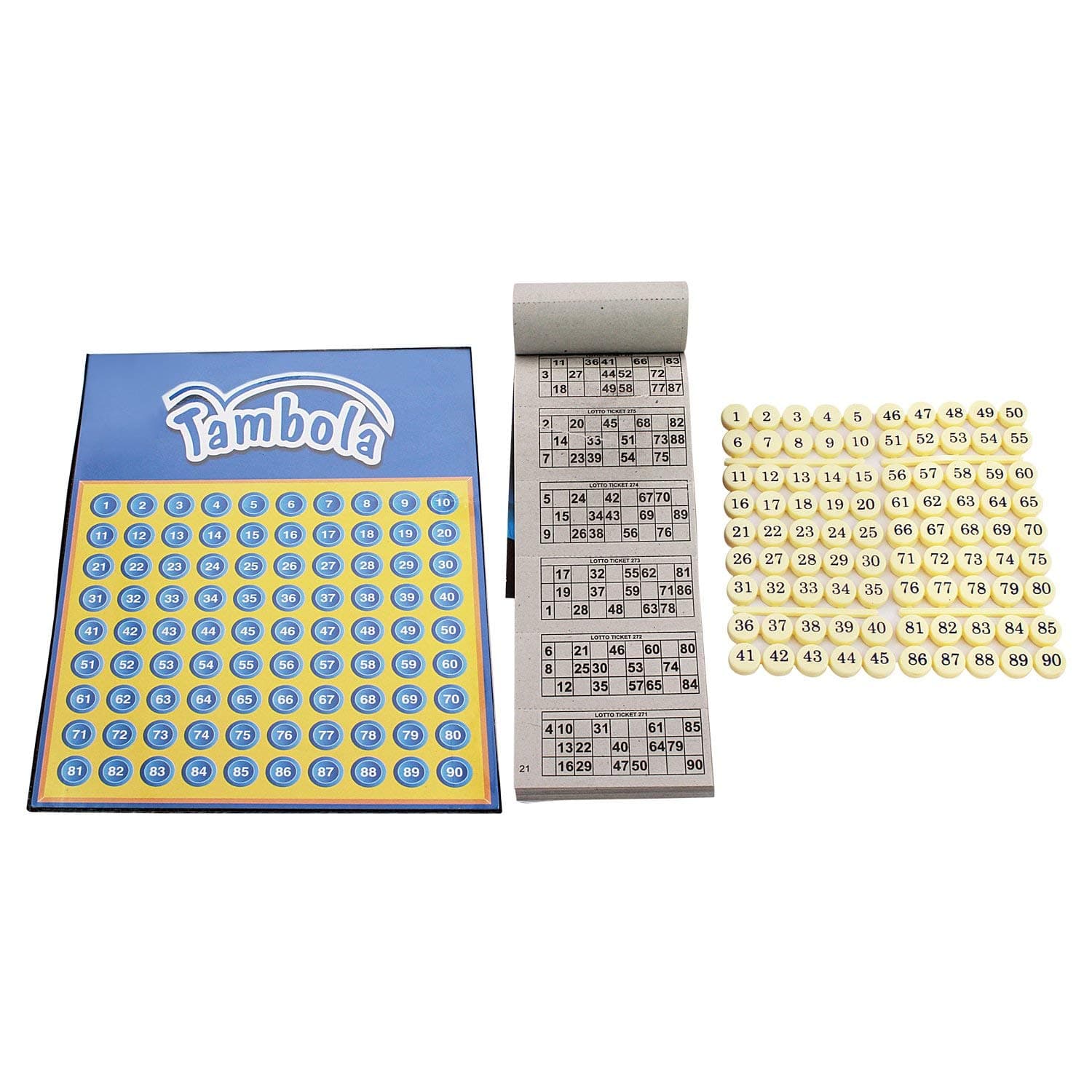 EKTA 600 Tickets Tambola Housie Game for Kids (Multicolour) Pack of 1