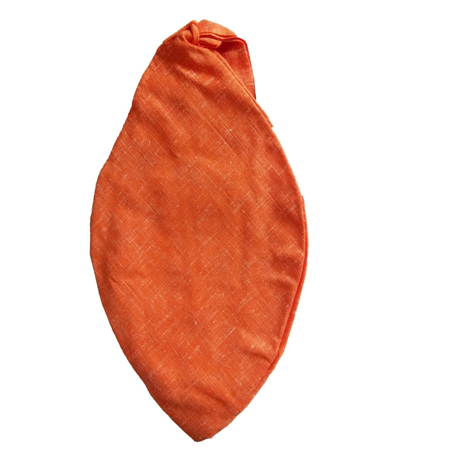 Bhagwa Gomukhi Japa Cotton Bag with Sakshi Mala