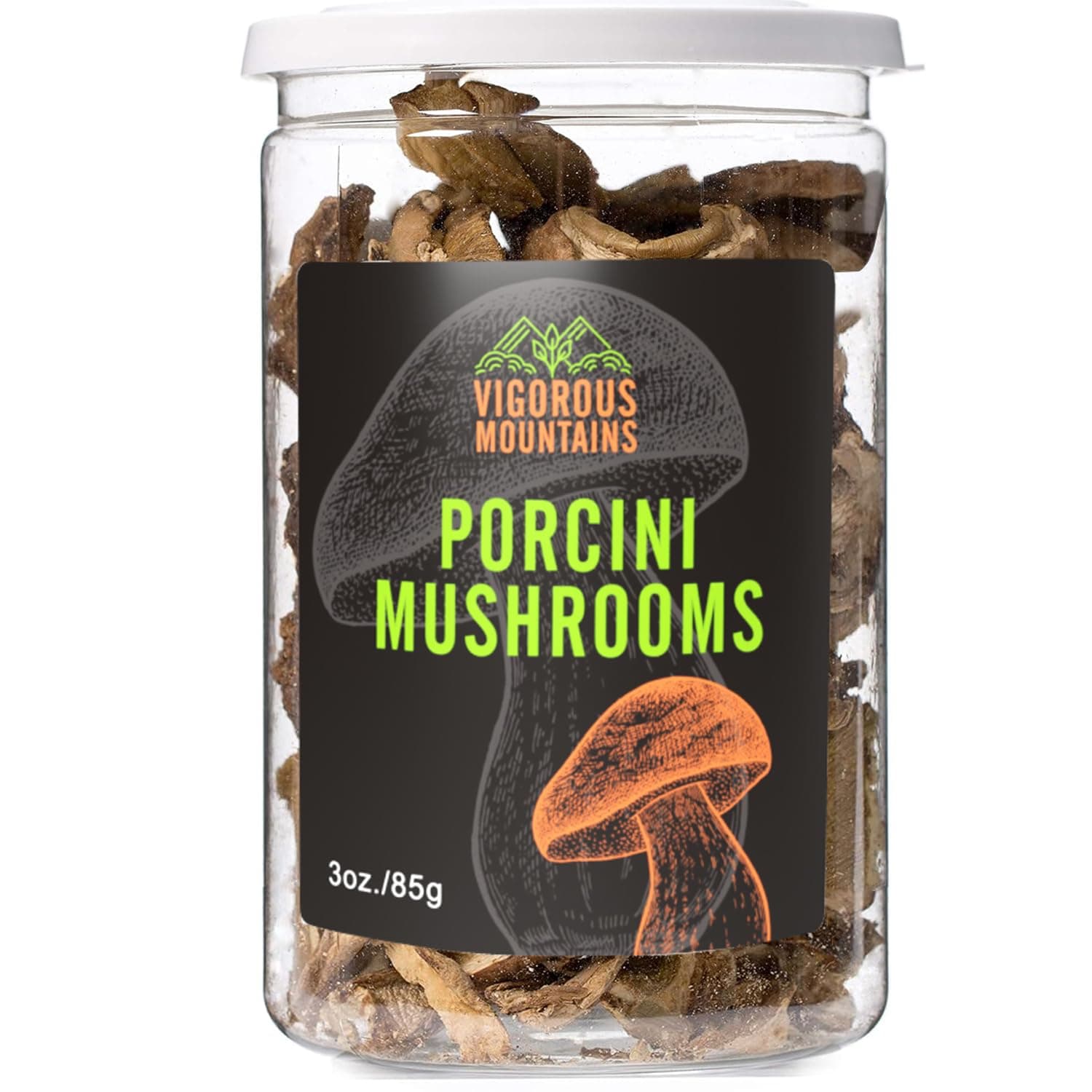 Dried Porcini Mushrooms Boletus Edulis