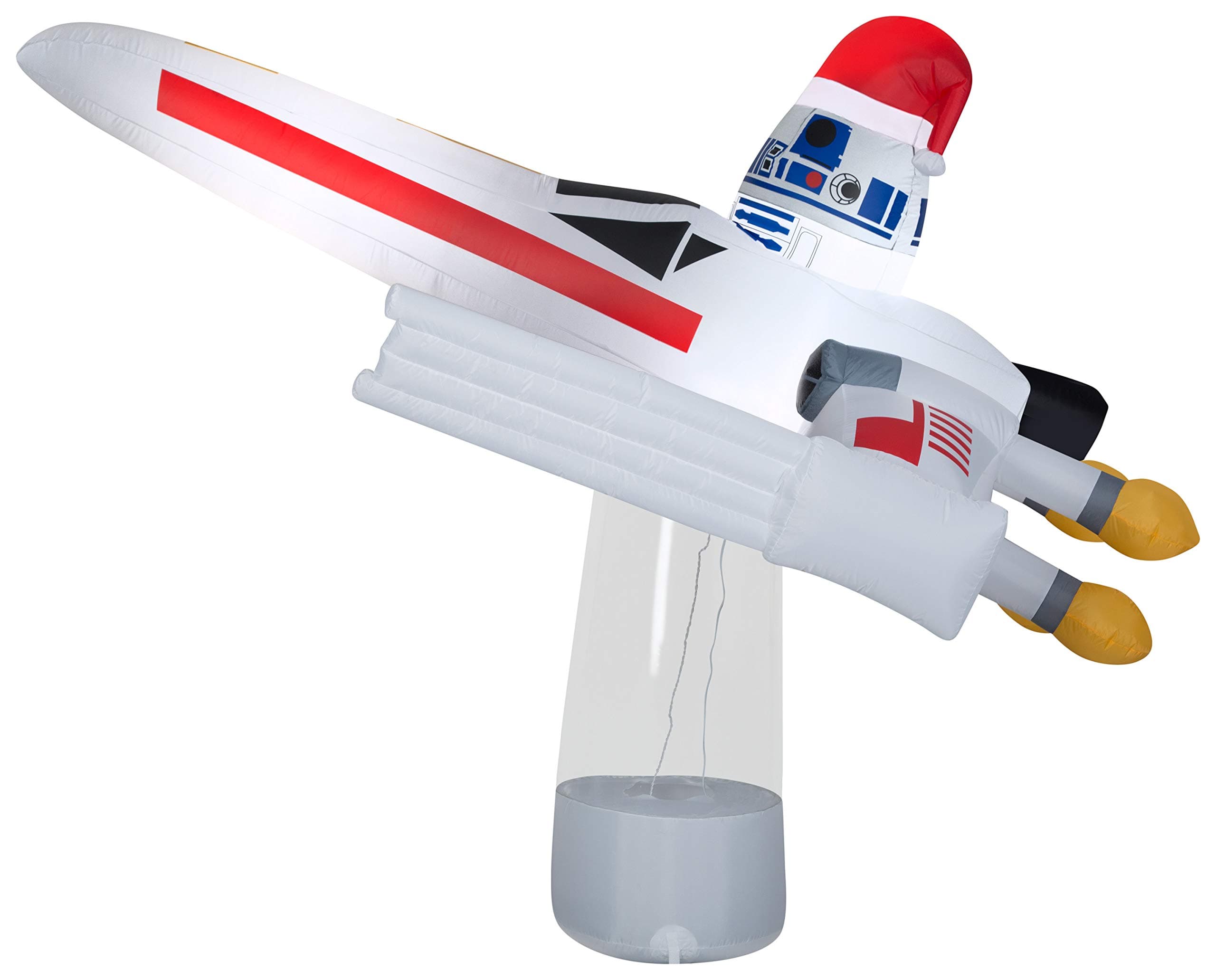 Star Wars R2-D2 in X-Wing Fighter Gemmy Inflatable Yard Decoration