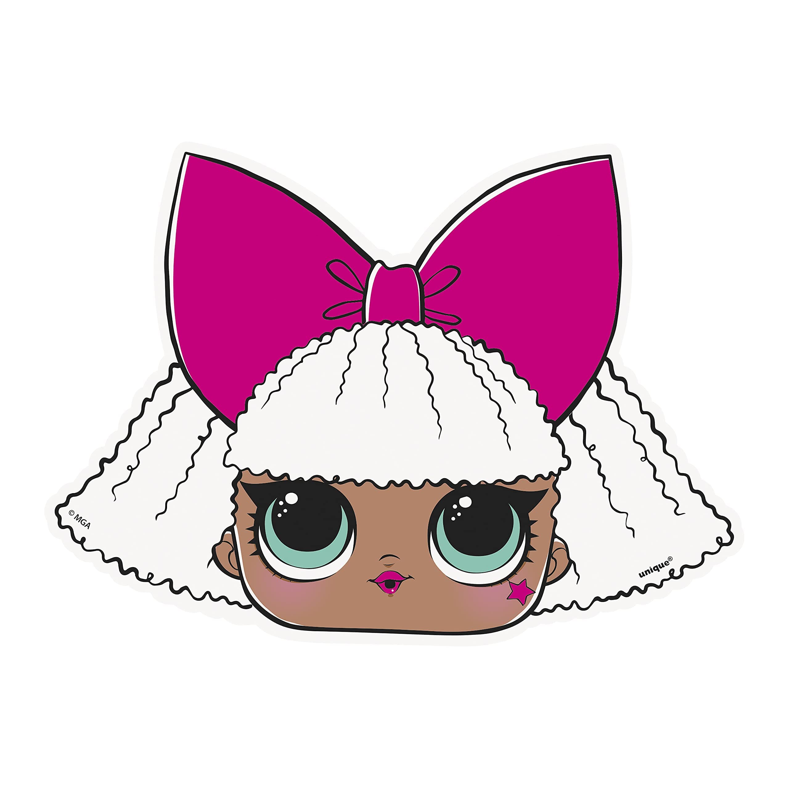 Multicolor LOL Surprise Invitations - 8 Count | Party Invite Set Perfect for Kids' Birthday Celebrations & Memorable Events