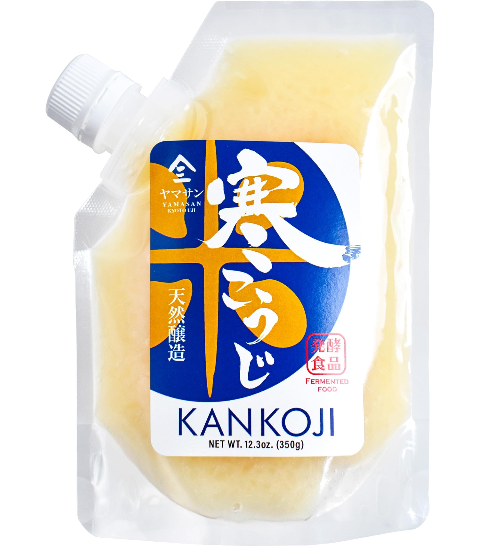 YAMASAN KYOTO UJI Koji Paste, Kan Koji, Japanese Traditional All-Purpose Umami Seasoning for Aging Marinade, Naturally Brewed, No Additives 350G