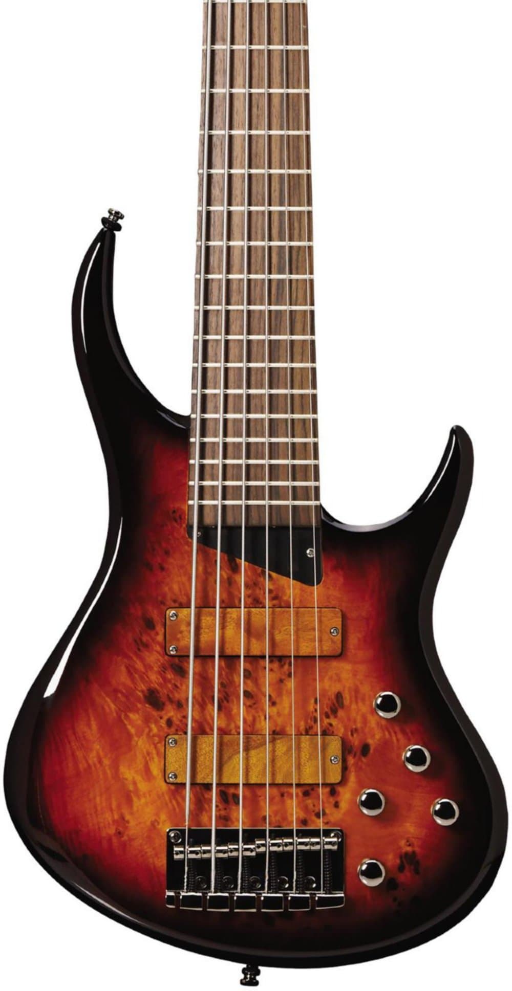 MTD Kingston Bass Guitar Z 6 String, Rosewood Fingerboard, Tobacco Sunburst