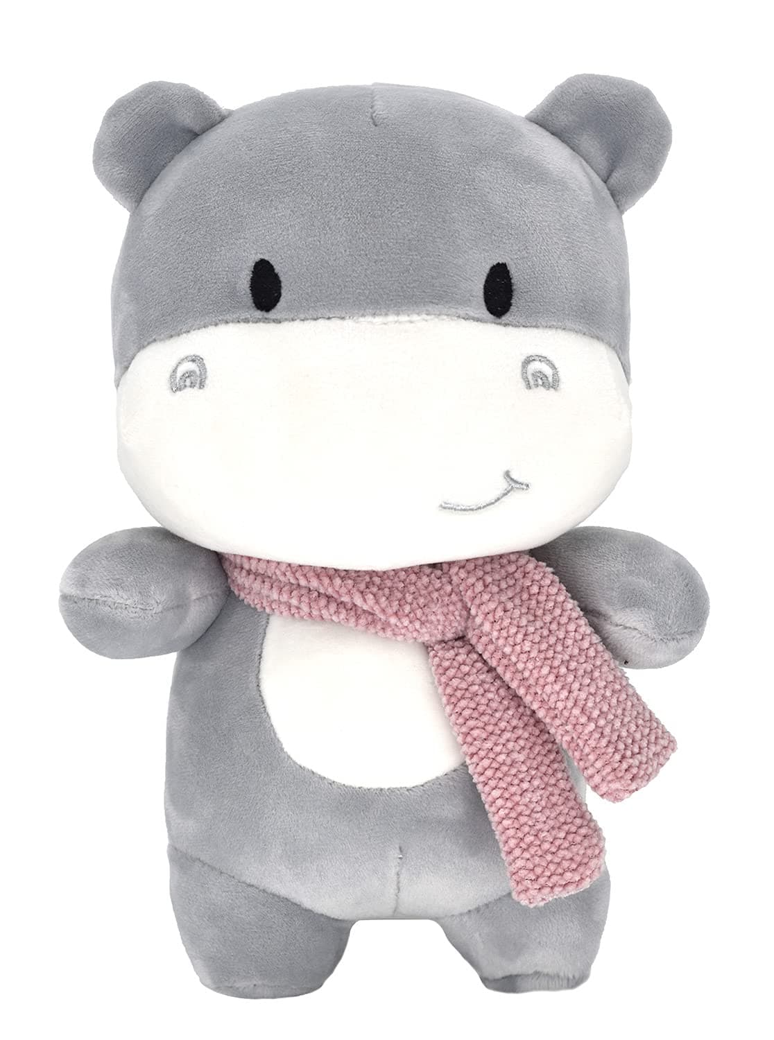 Cute Stuffed Animals Dolls, 9'' Soft Plush Toys for Kids Toddlers Birthday Christmas Day Gifts. (Hippo)