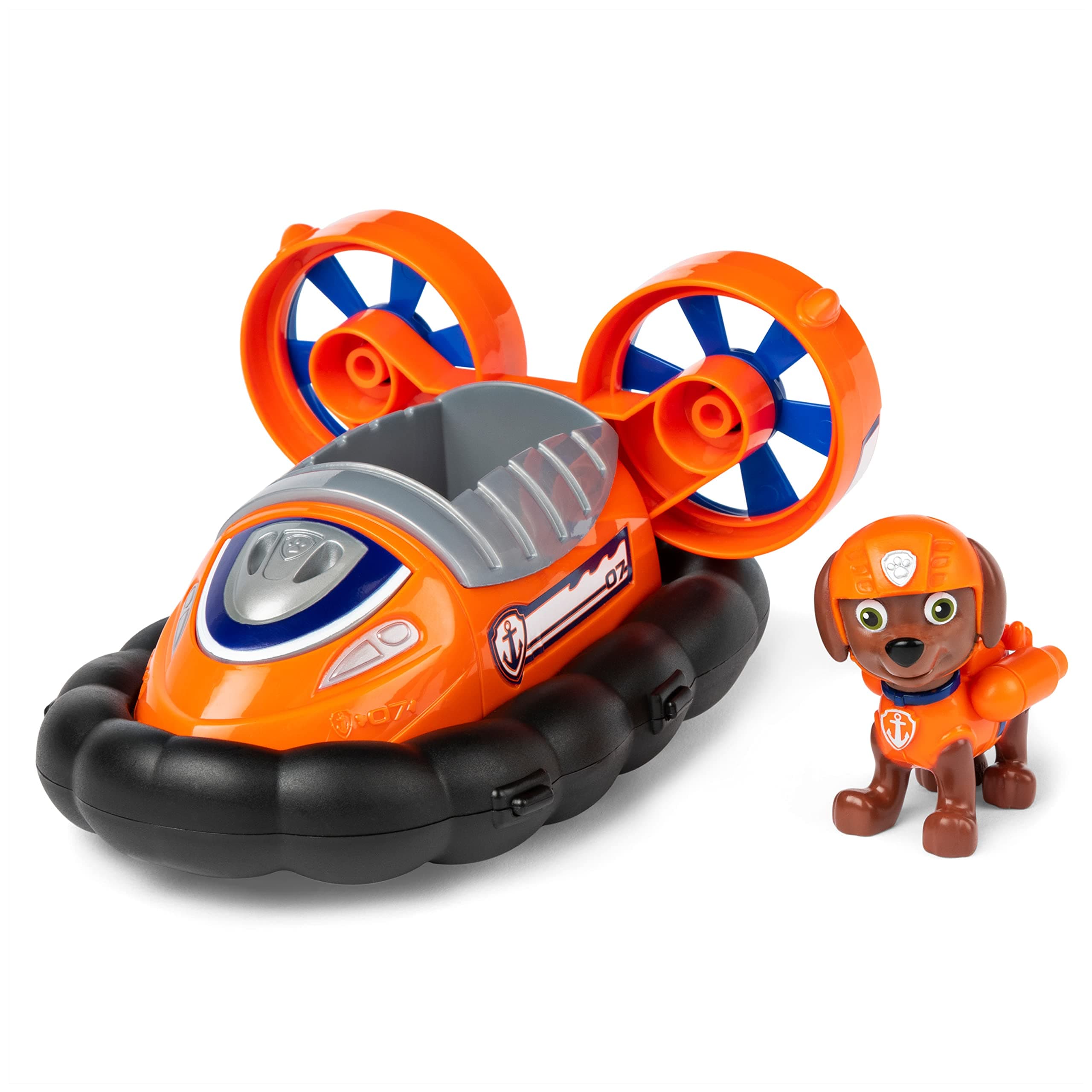 Zuma’s Hovercraft Vehicle with Collectible Figure, for Kids Aged 3 and Up