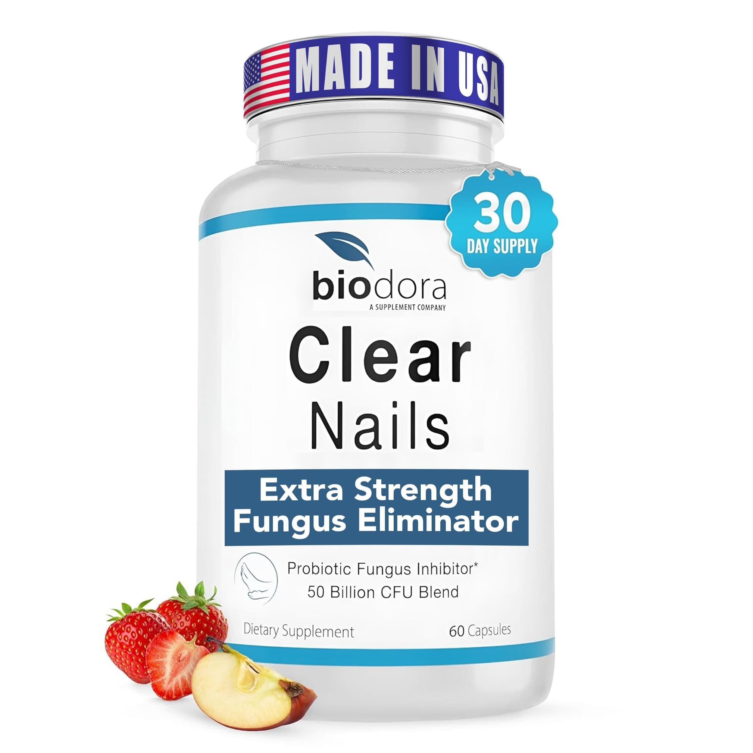 Clear Nails - Extra Strength - Probiotic Fungus Inhibitor - 50 Billion CFU