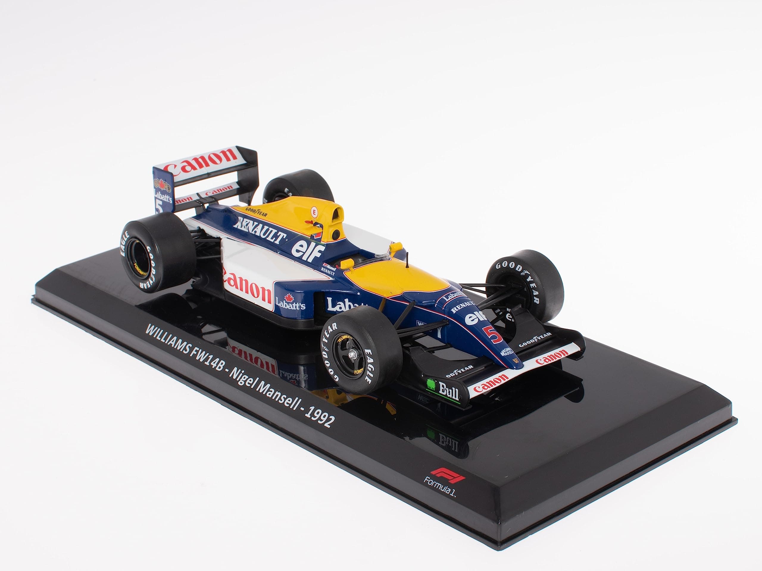 OPO 10 - Formula 1 Car 1/24 Compatible with Williams Renault FW14B - Nigel Mansell - 1992 - OR047