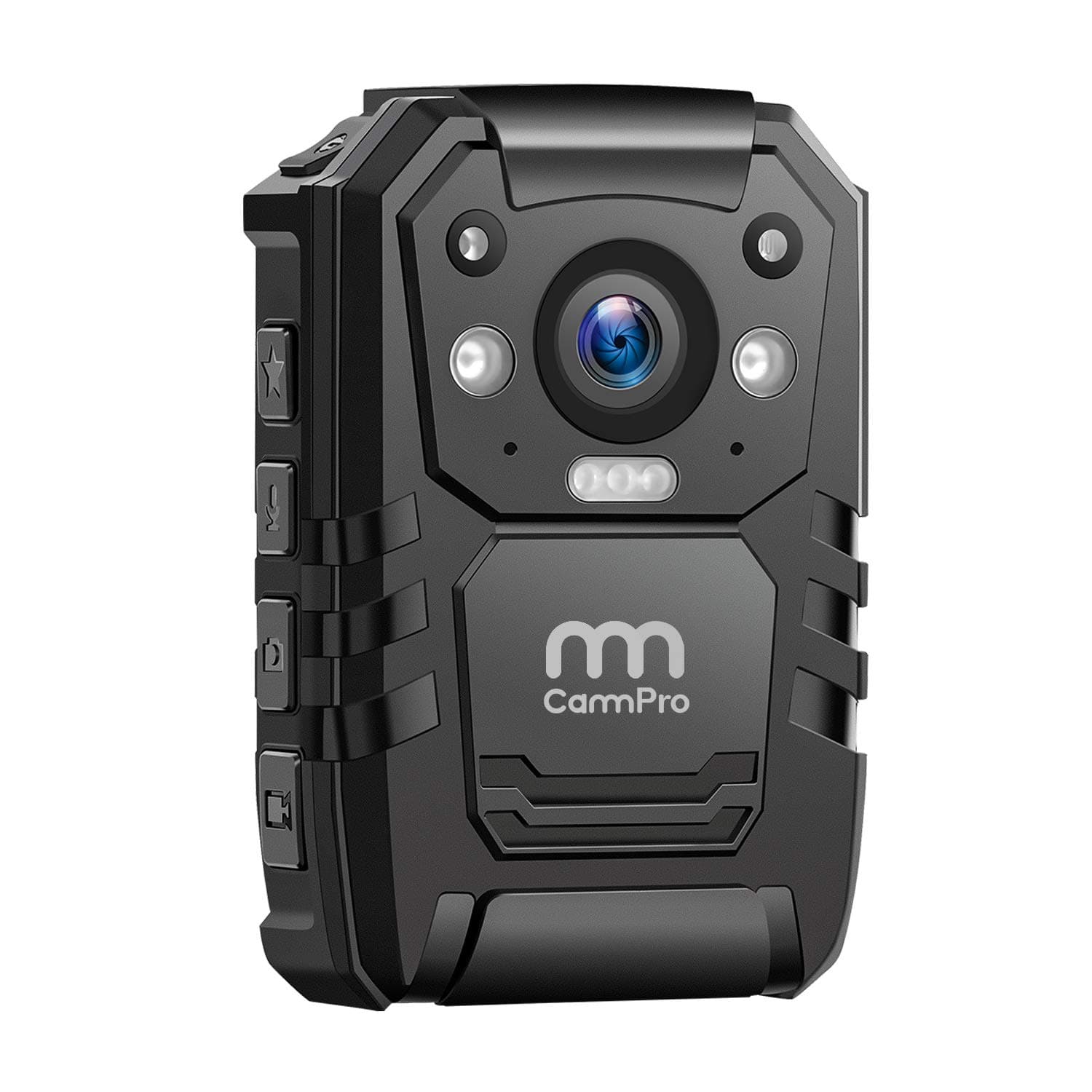 I826 1440P 2K HD Police Body Camera,64G Memory,Waterproof Body Worn Camera with Audio Recording,Night Vision,GPS for Law Enforcement