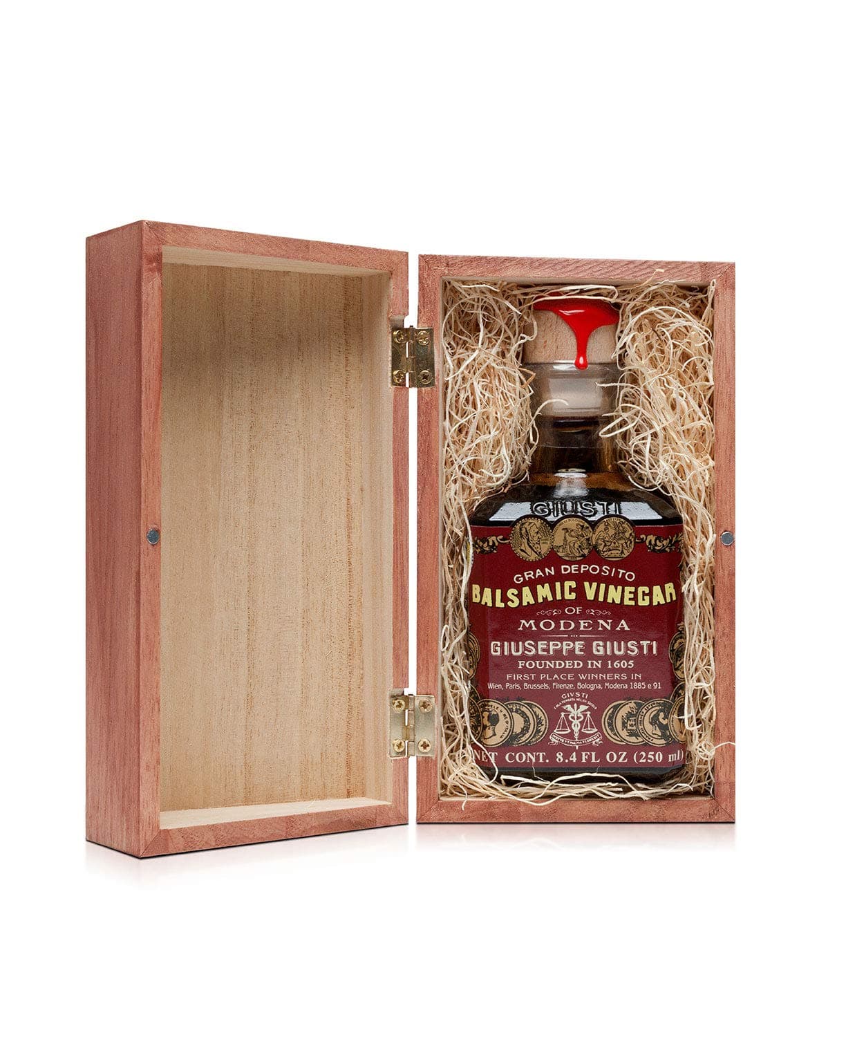 Giuseppe Giusti Aged Balsamic Vinegar of Modena & Gift Box - 3 Gold Medals Aceto Balsamico de Modena - 8.45 fl.oz. (250ml)