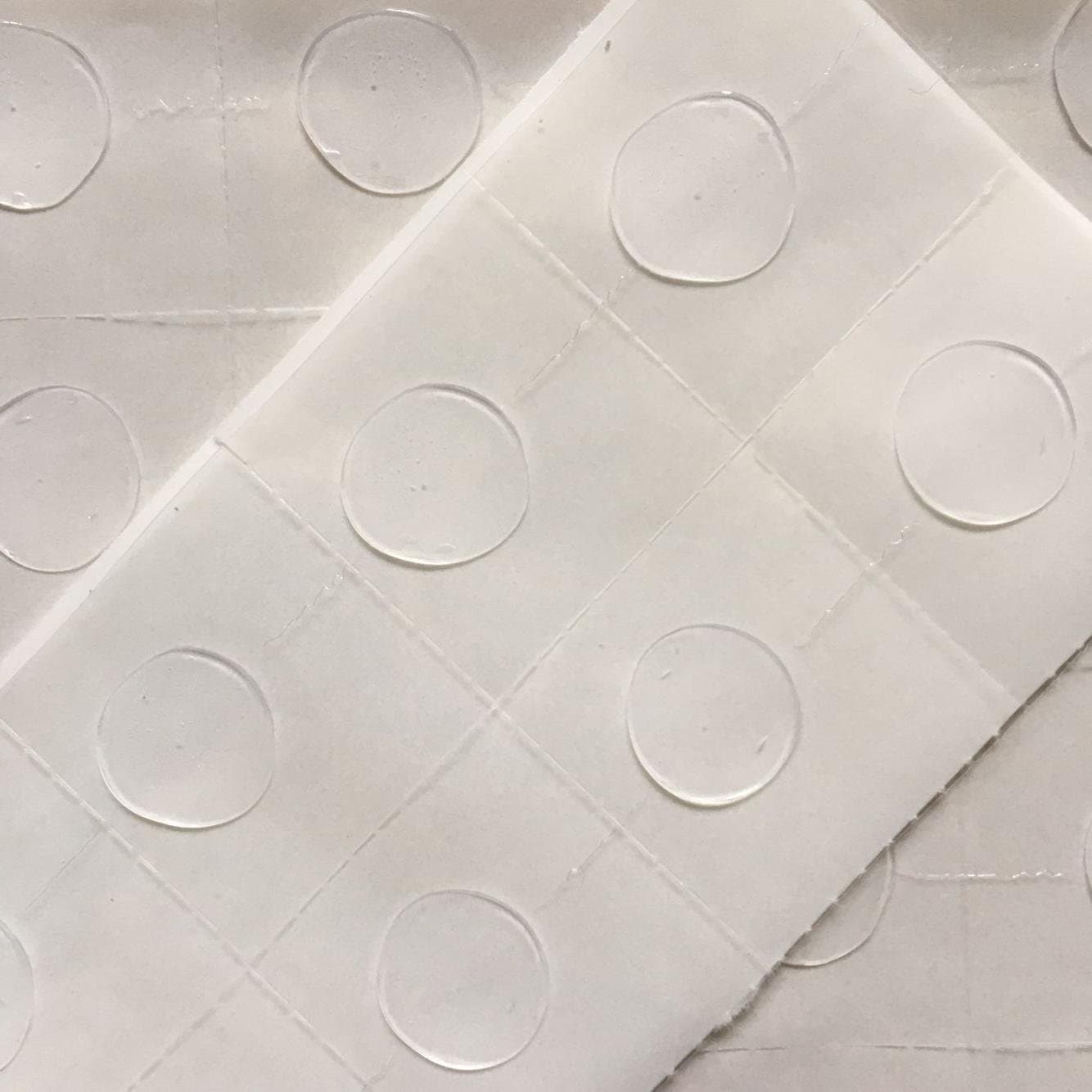 100/200 Dots Party Balloon Transparent Glue Dispensing Rubberized Points Great for Wedding Marriage Room Removable Seamless Fixed Balloon Glue Decoration (100 Dots)