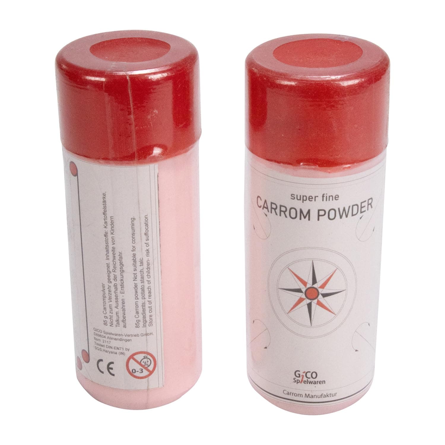 GICO Carom Glide-powder India's Original, 70g, 2 Players, All Ages