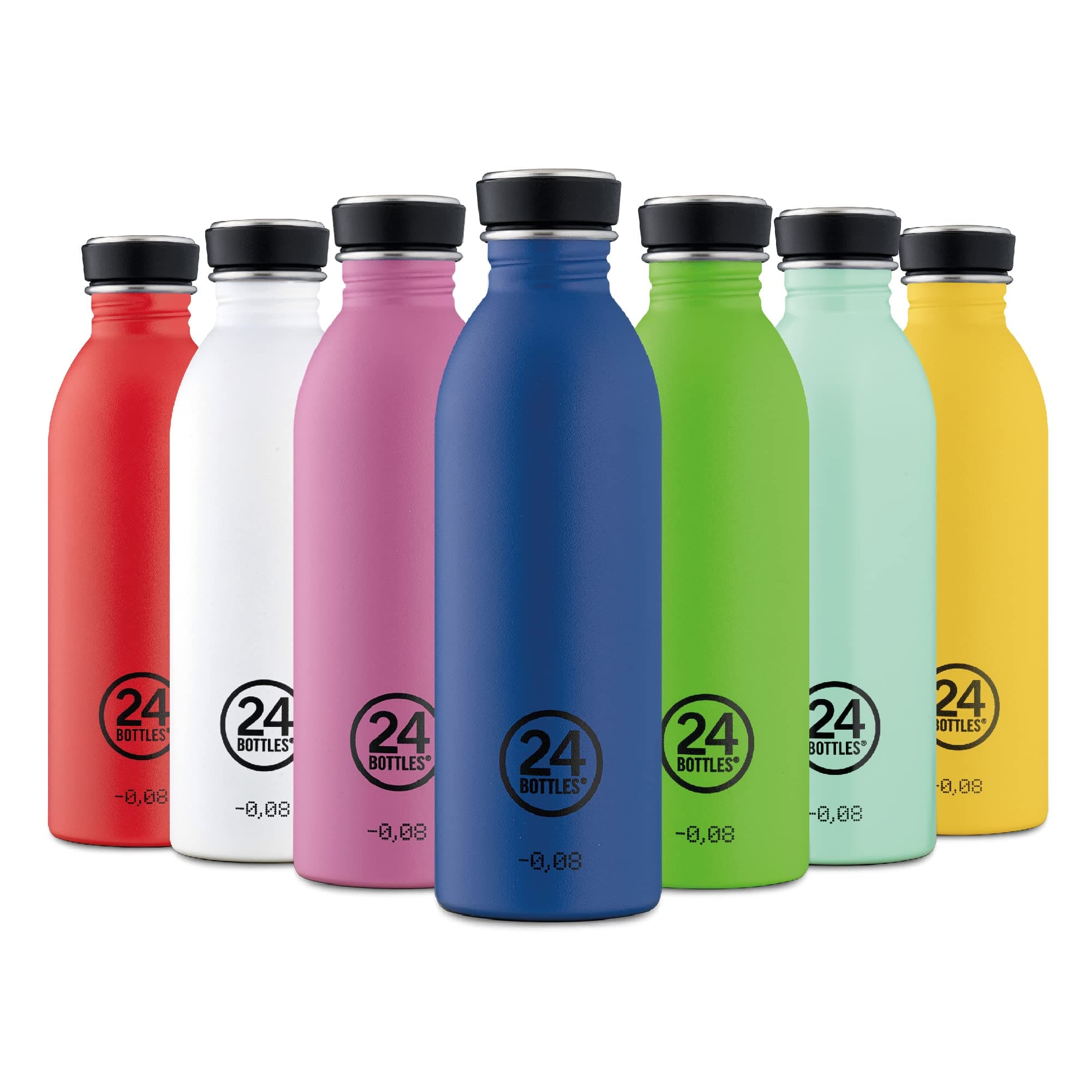 24Bottles Super Light Water Bottle | Reusable BPA Free Stainless Steel Bottle | Urban Bottle | Original Design