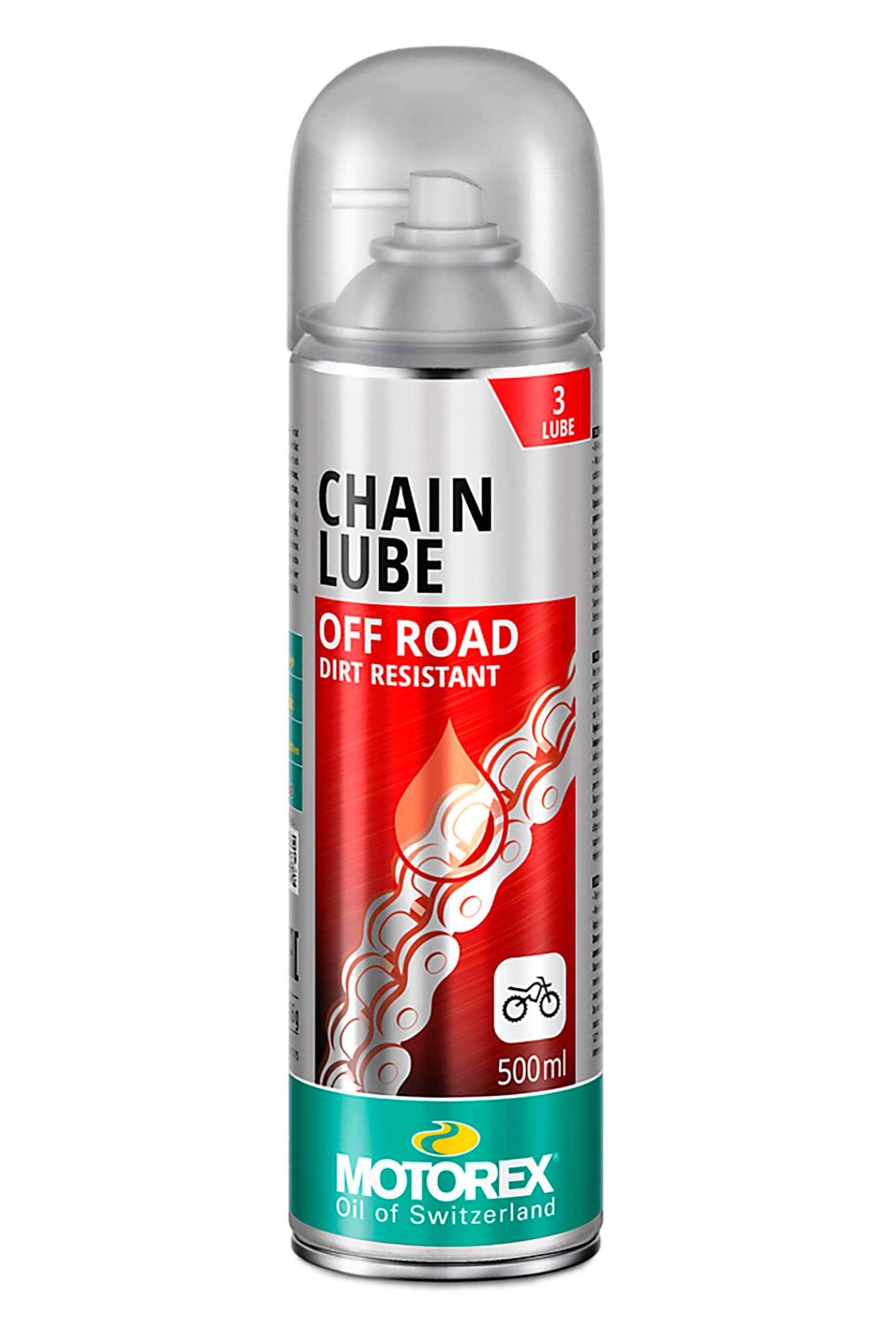 Motorex Off-Road Chain Lube Synthetic Chain Lube Spray 500 ml