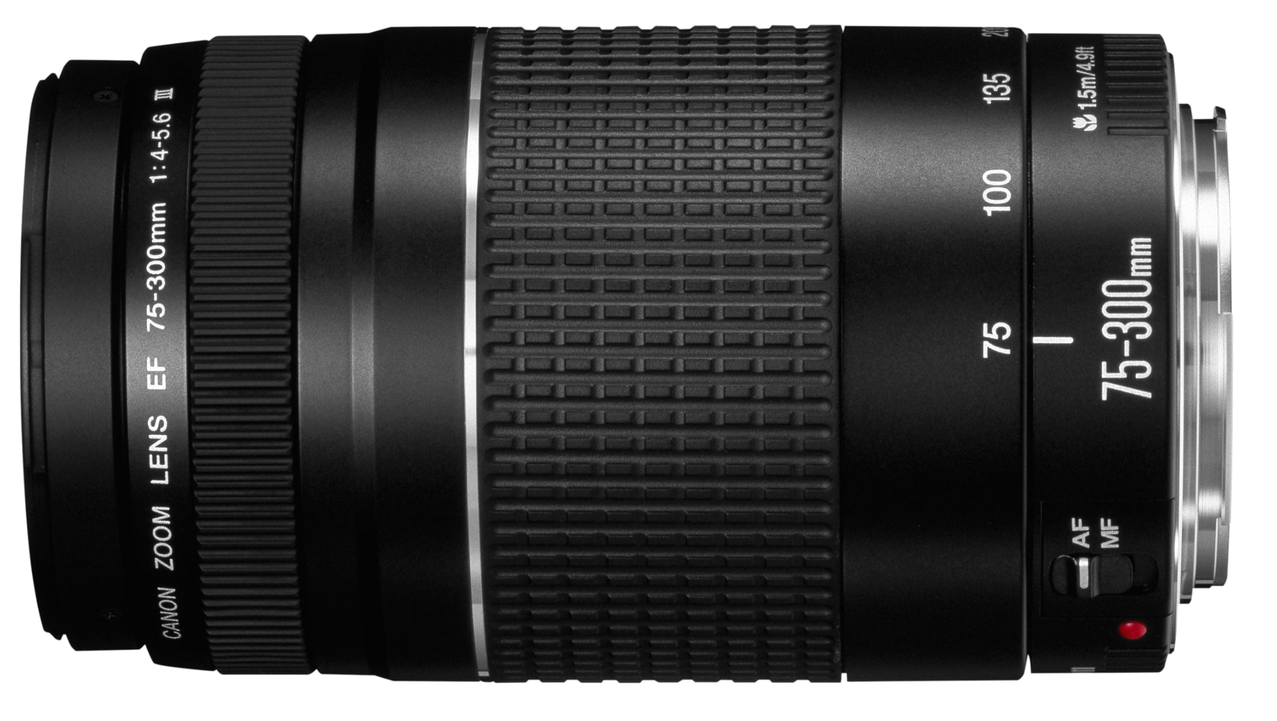 EF 75-300mm f/4-5.6 III Telephoto Zoom Lens for Canon SLR Cameras Canon EOS 7D, 60D, EOS Rebel SL1, T1i, T2i, T3, T3i, T4i, T5i, XS, XSi, XT, XTi Digital SLR Cameras