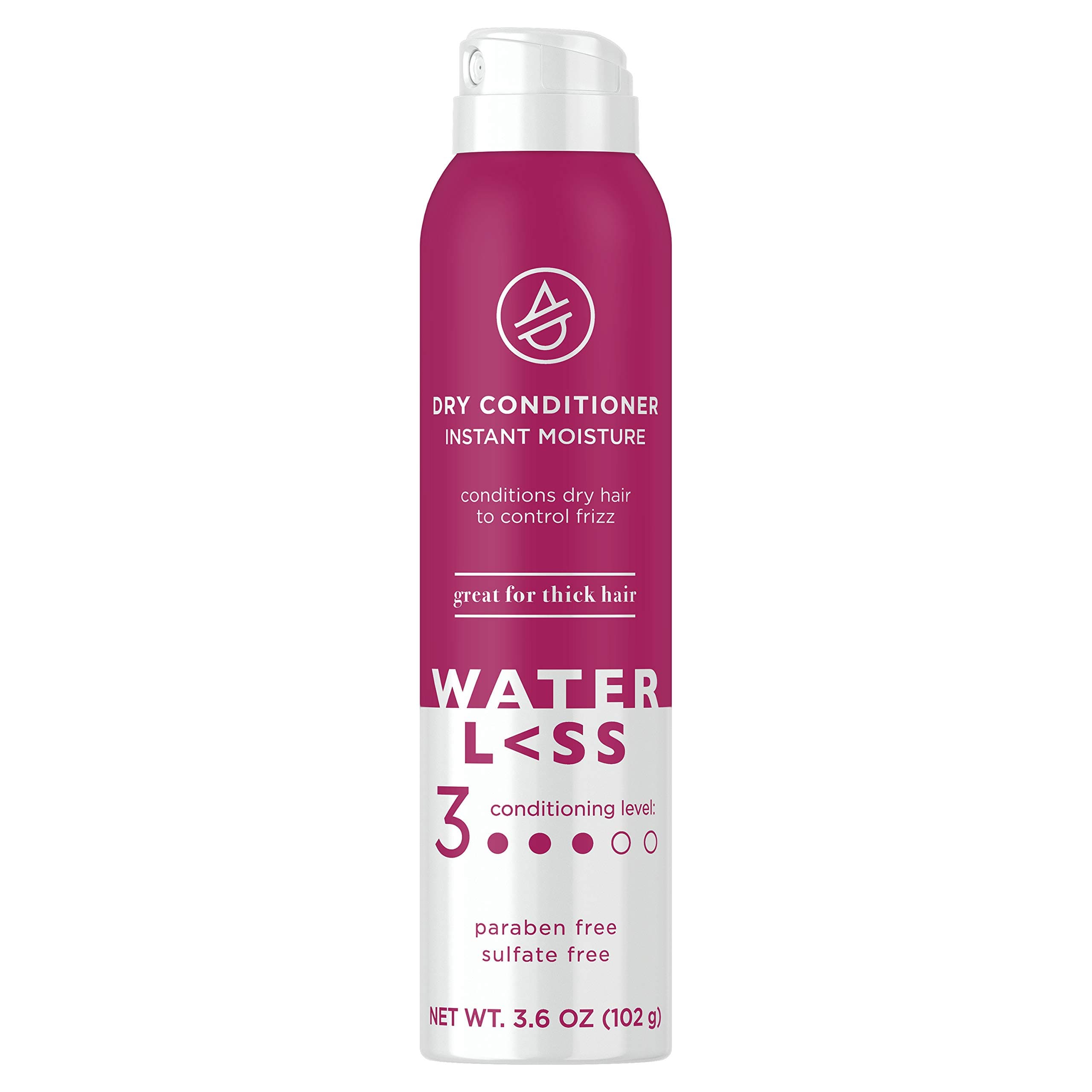 Waterless Dry Conditioner, with Instant Moisture for Thick Dry Hair, Paraben and Sulfate Free, 3.6 Oz