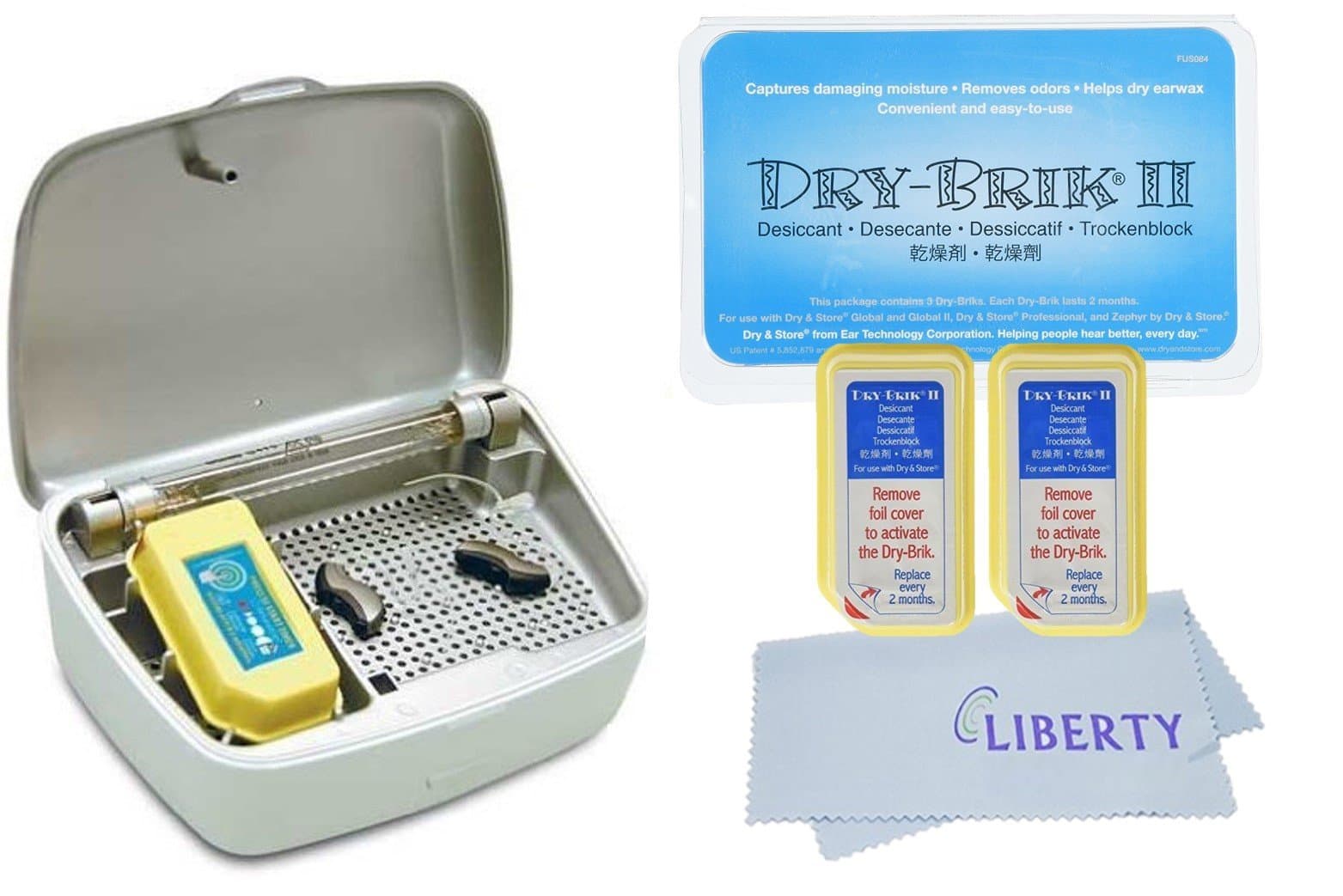 Dry and Store Global II with a FREE 3 pack of Dry Briks!