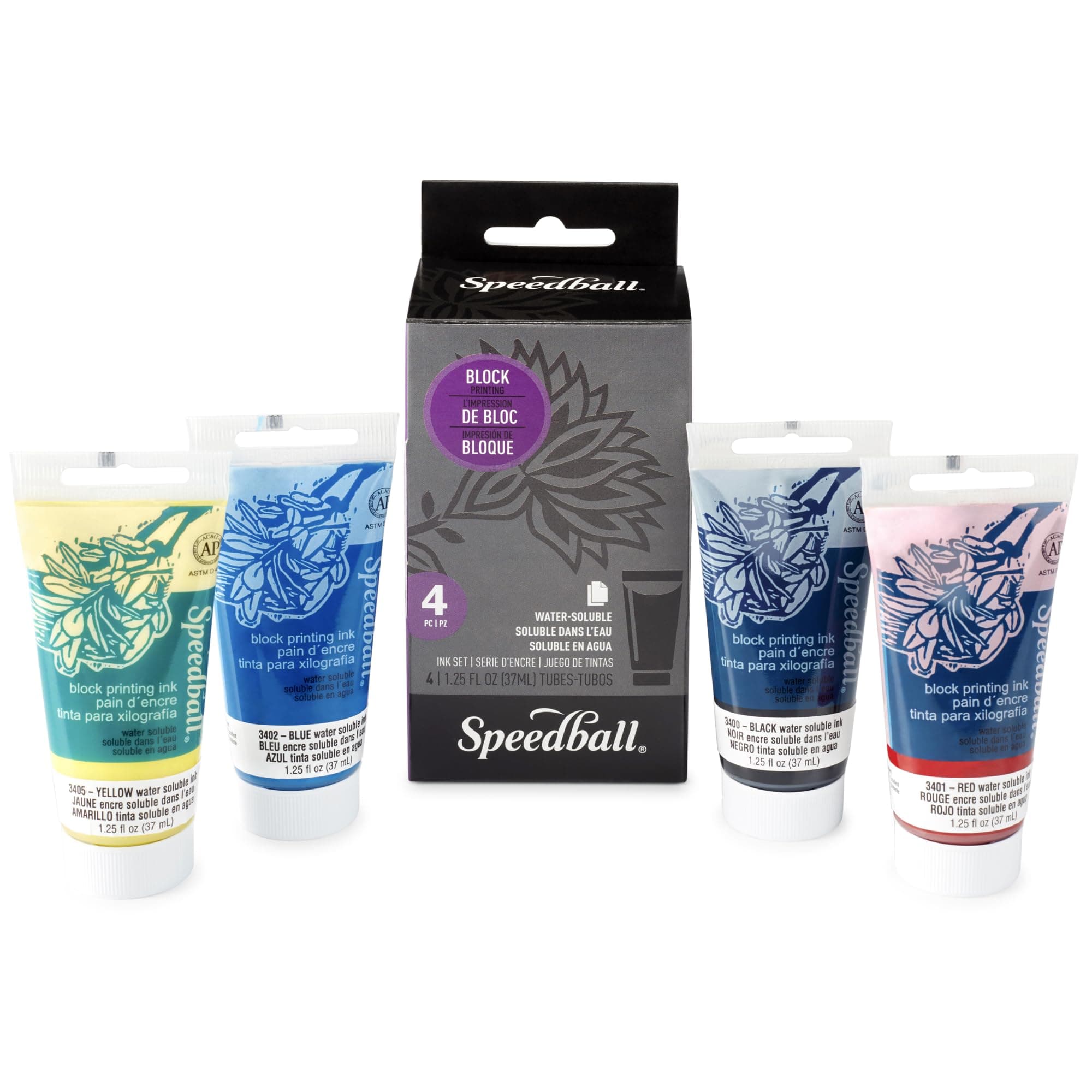 Speedball Art Products Company 003477 003477 Block Printing Ink Set