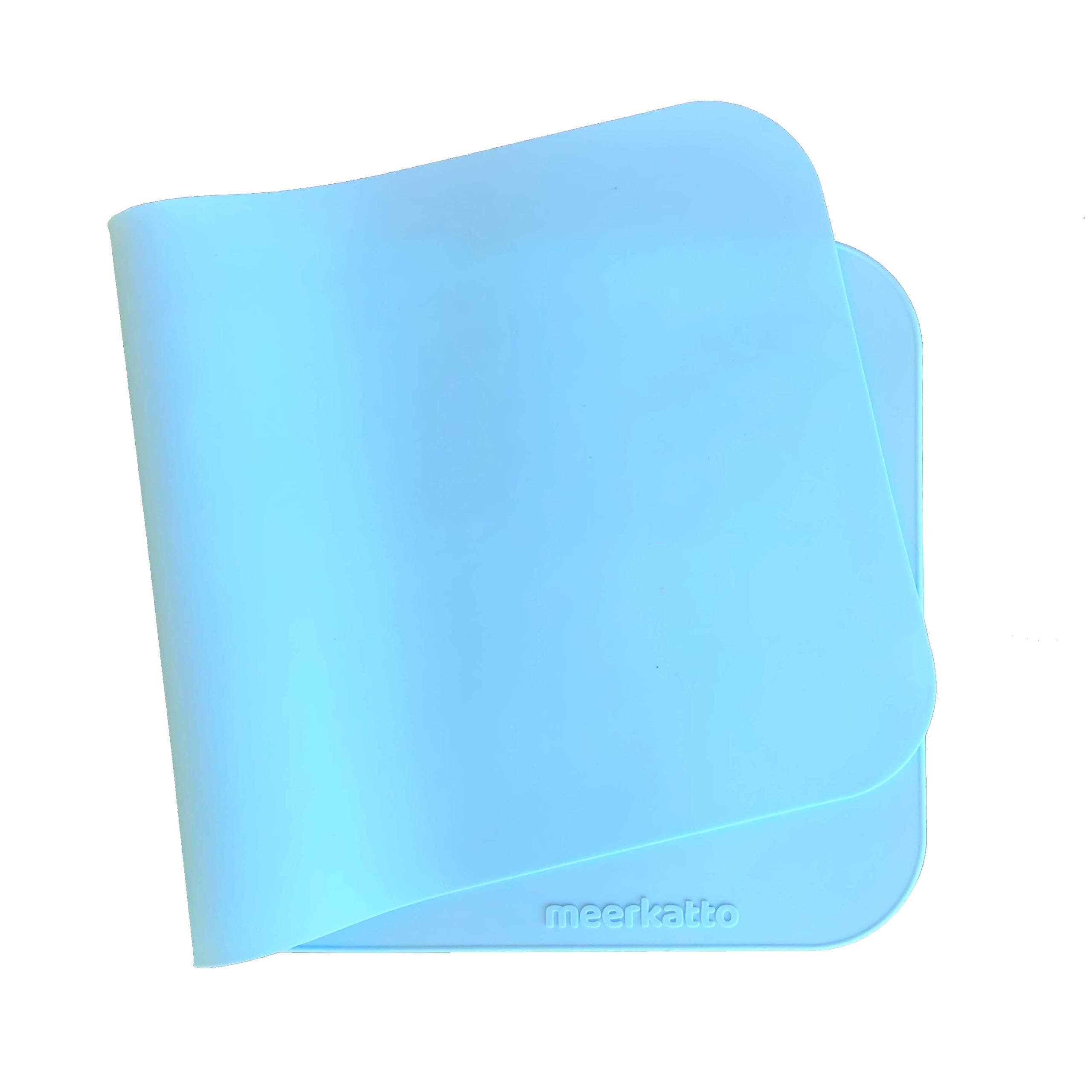 100% Silicone Waterproof Changing Pad Liner (Blue)