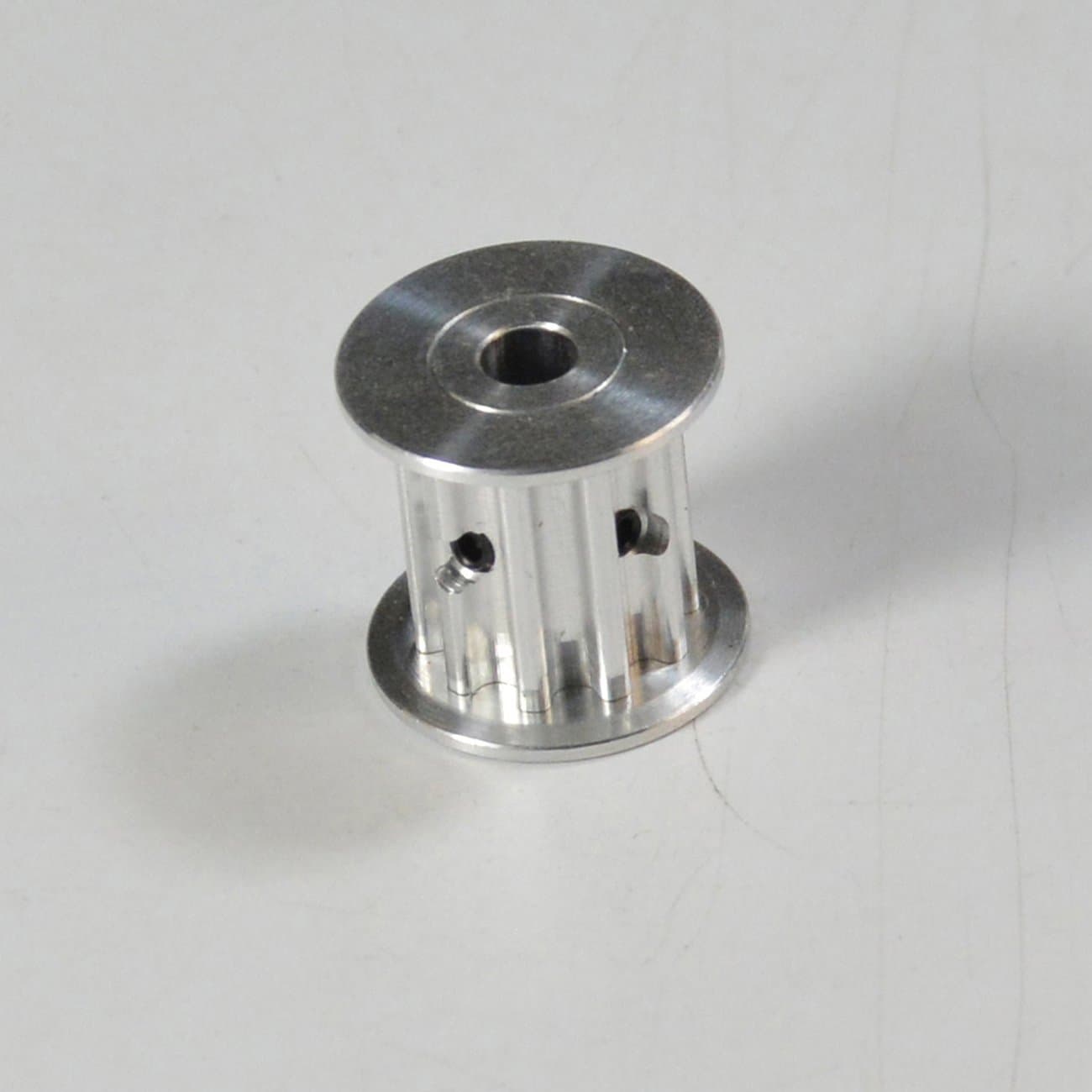 RobotDigg T5 Timing Pulley 10 Teeth 5mm Bore for 15mm Wide T5 Timing Belt No Hub Aluminum Alloy T5 Synchronous Pulley Pack of 2