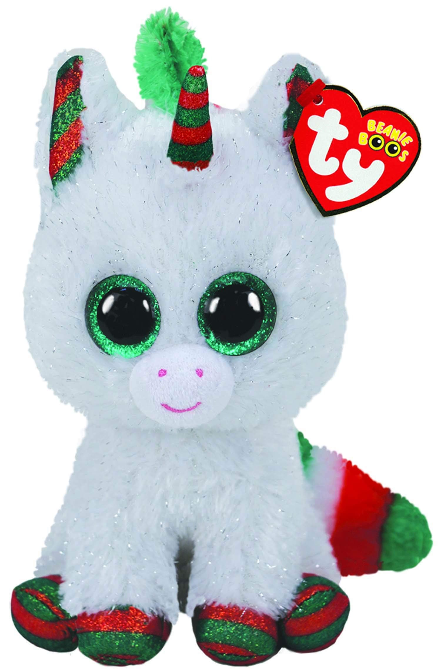 UK Ltd 2005913 Beanie Boos Snowfall Unicorn Xmas 2020-Boo-Reg Plush Animal, Multicolor