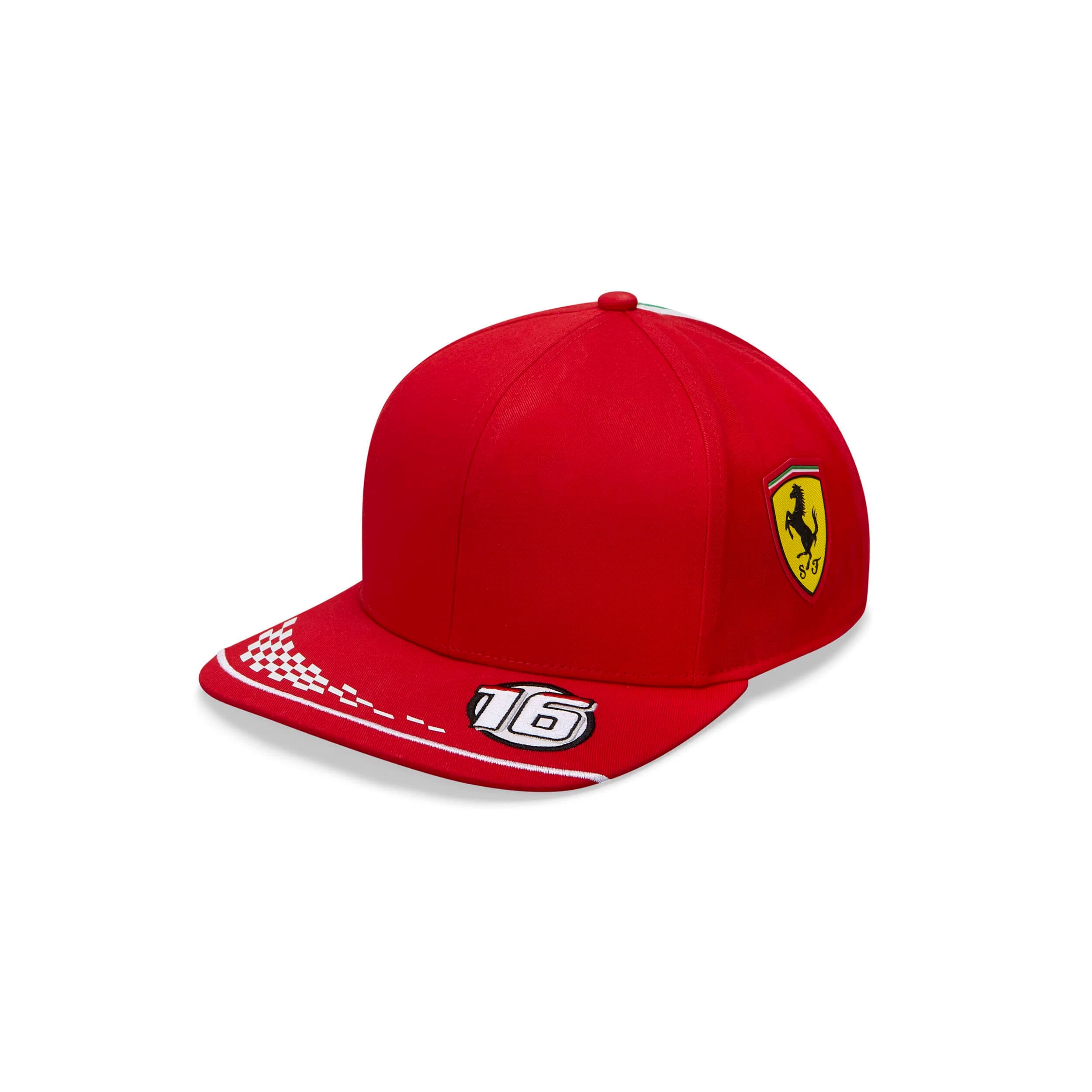 Fuel For FansScuderia Ferrari F1 2021 Kids Charles Leclerc Team Hat Red, one size