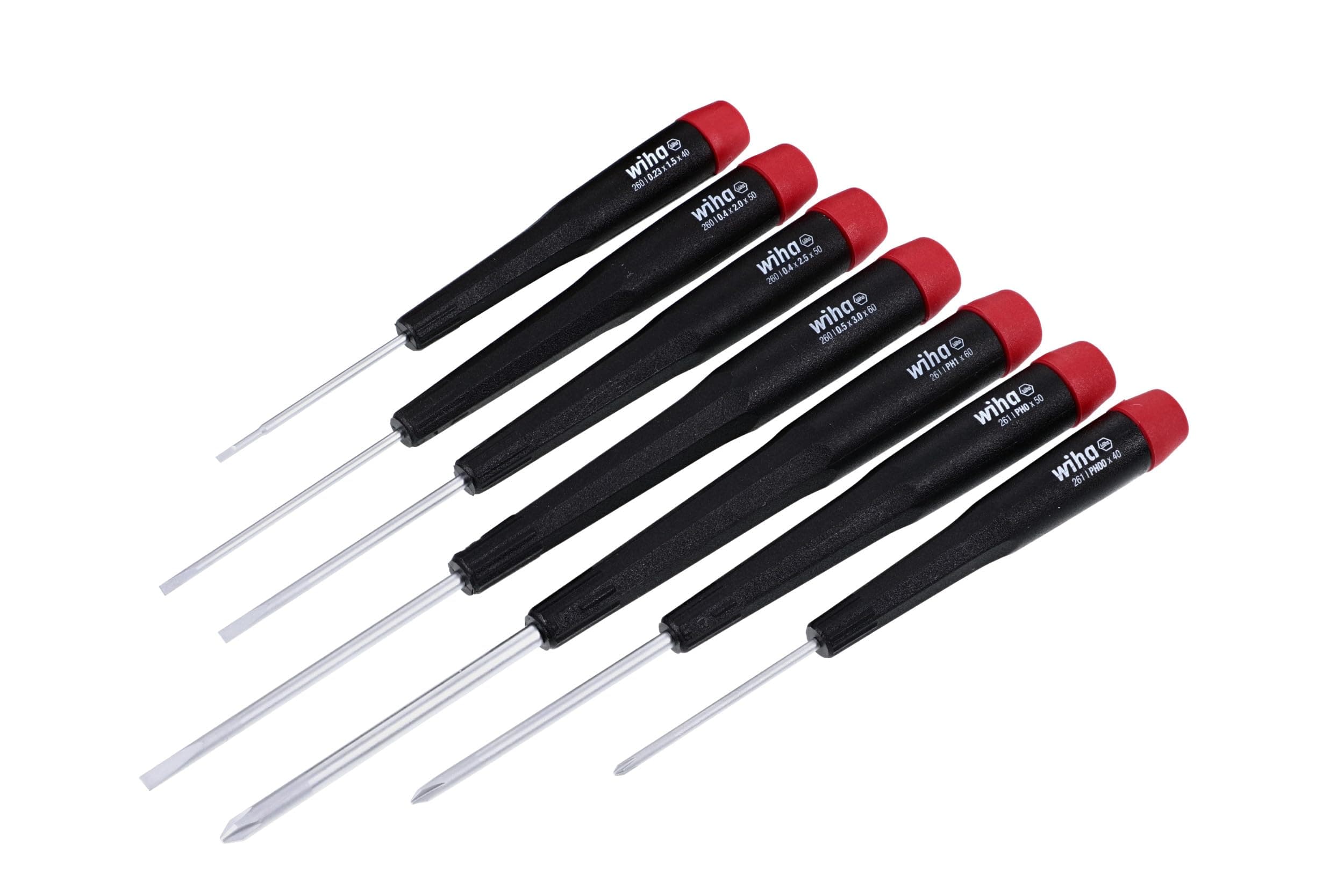 26197 7 Piece Precision Slotted and Phillips Screwdriver Set