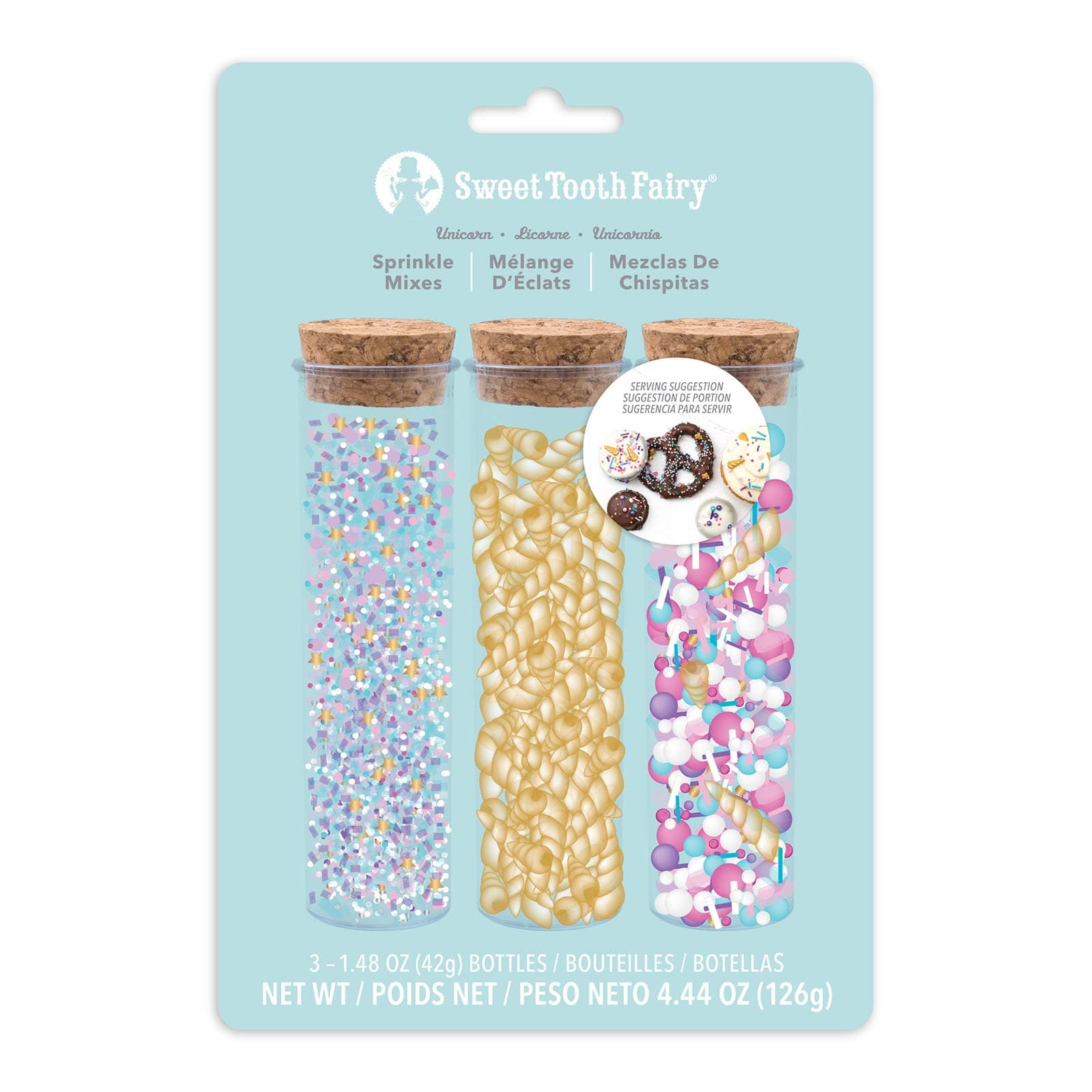 Sweet Tooth Fairy Unicorn Mix Sprinkles, Multicolor
