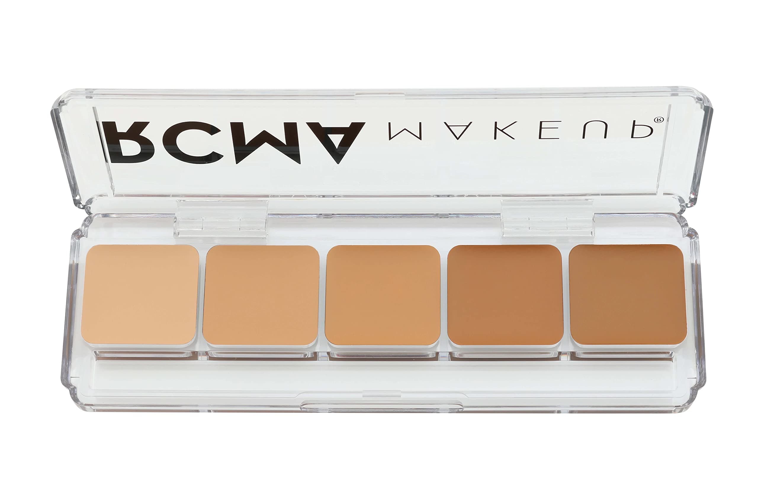 Makeup 5 Part Series Favorites Palette – Shinto – Highly Pigmented Cream Foundation Shades for Light to Tan Tones with Warm Undertones – Vegan & Cruelty-Free (0.35 oz)