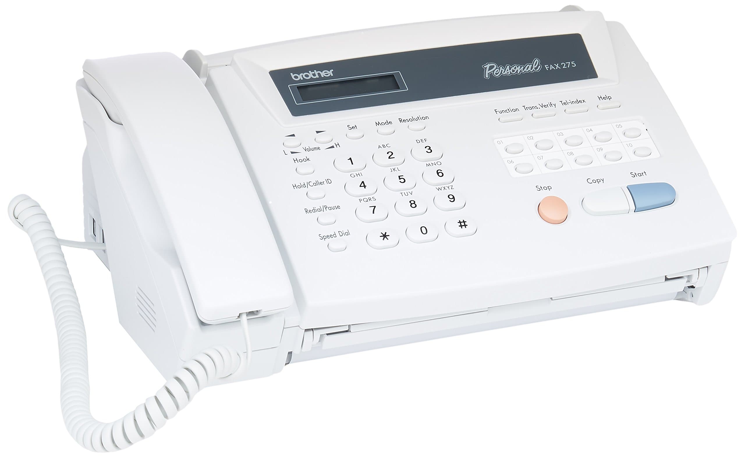 Brother FAX-275 fax machine - fax machines (Thermal, 299 x 238 x 137 mm)