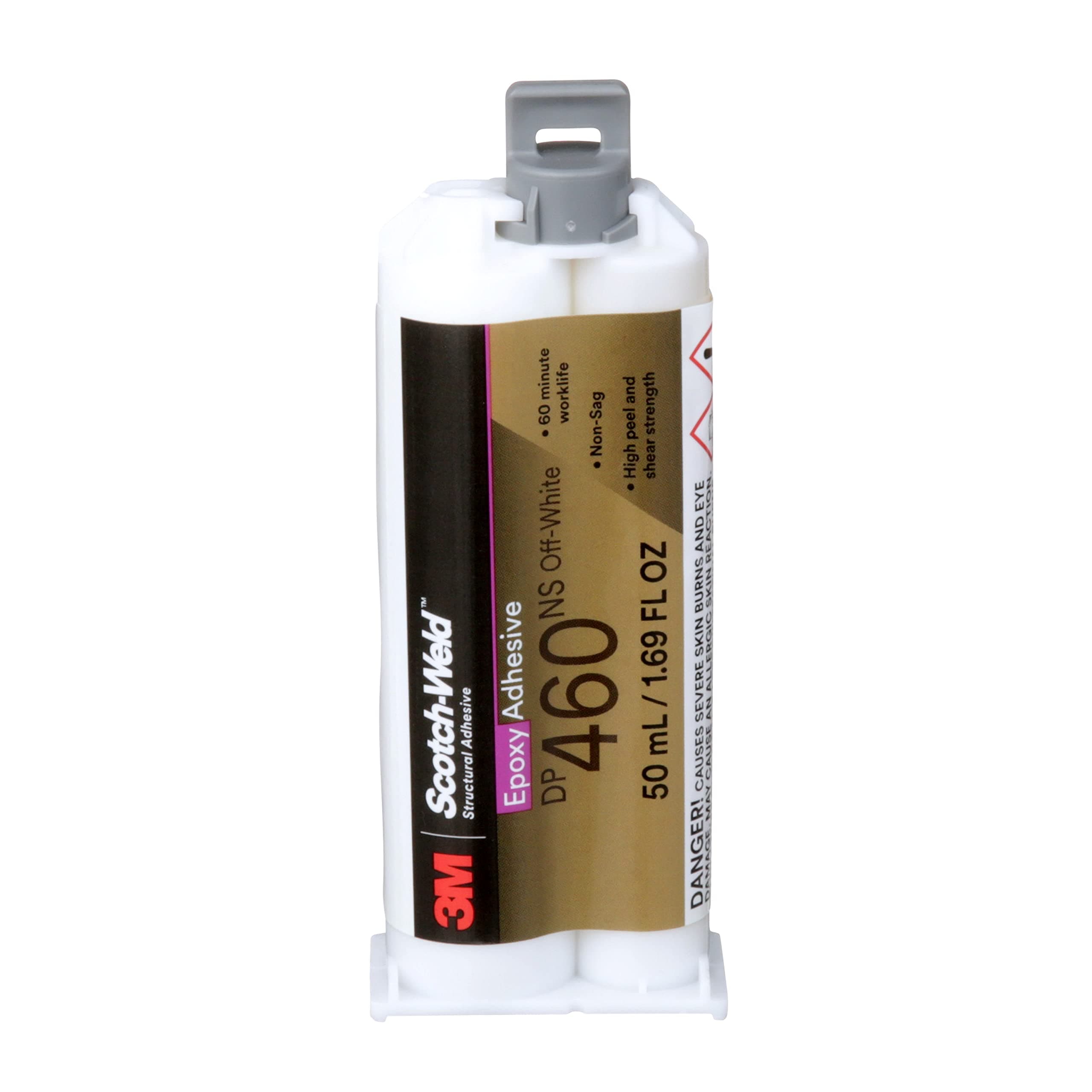 3M Scotch-Weld Epoxy Adhesive DP460 Off-White, 1.69 fl oz