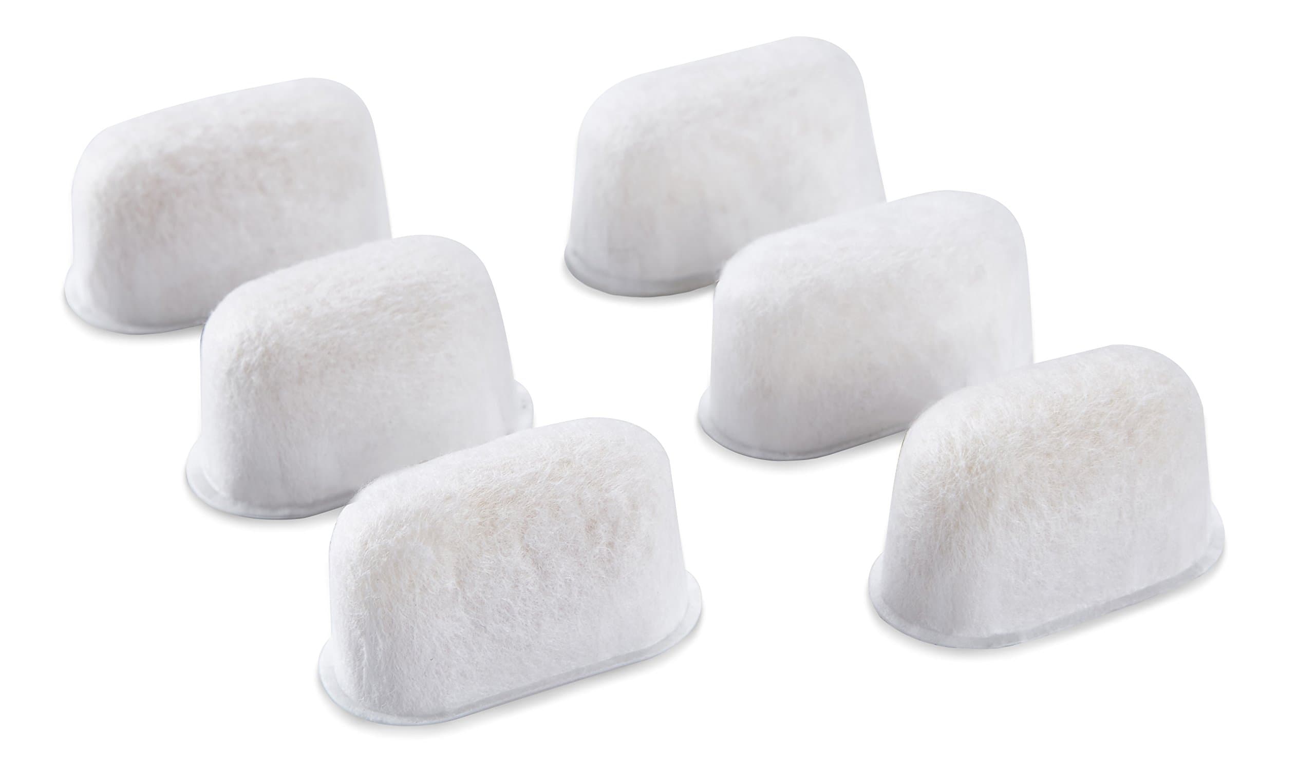 Premium 6-pack Water Filters For Replacement Breville BWF100 with Ion Exchange Resin inside