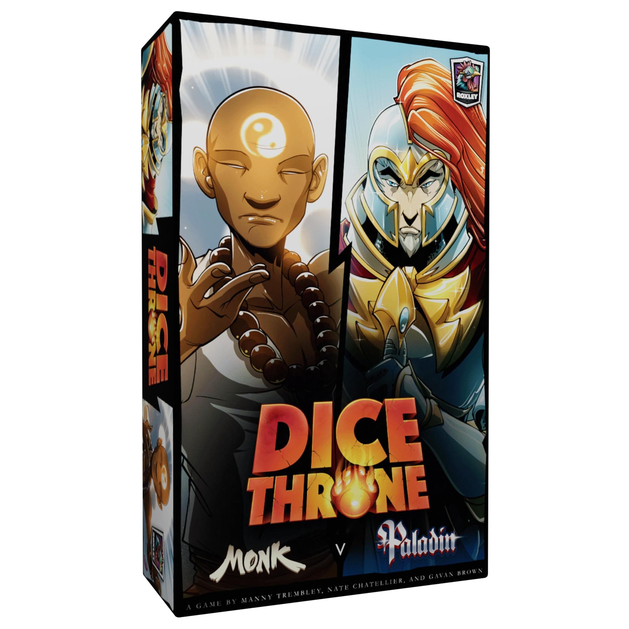 Box Game - Strategic Dice & Card Battler (Monk v Paladin)