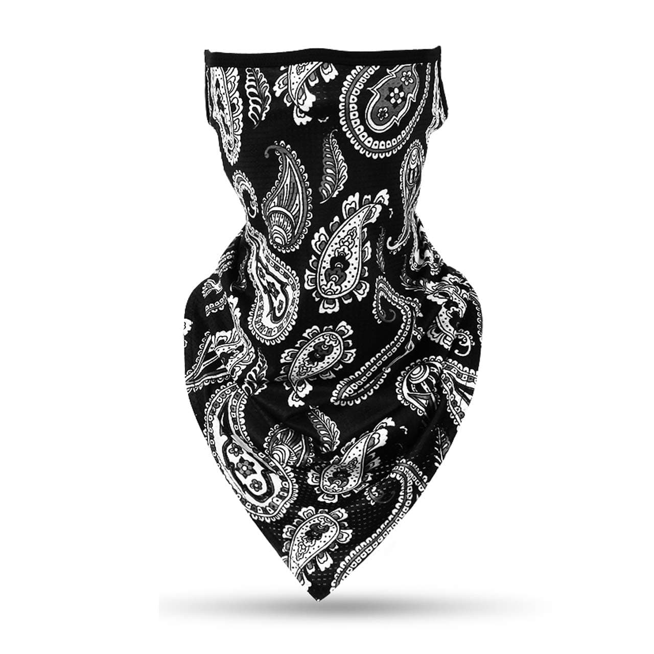 Ayliss Neck Gaiter Rave Protective Scarf Balaclava Breathable Outdoor Wind UV Dustproof Motorcycle Cycling Festival Sports (#Black 3)