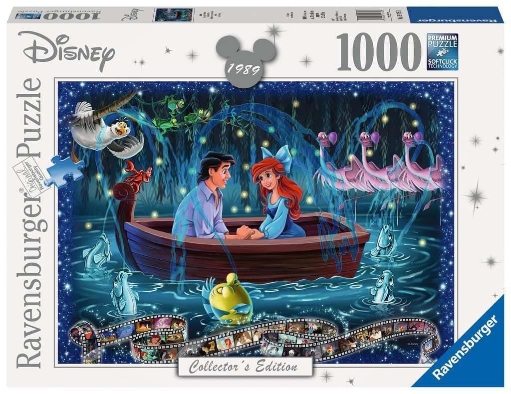 Disney Little Mermaid 1000 Piece Jigsaw Puzzle for Adults - 19745 - Every Piece is Unique, Softclick Technology Means Pieces Fit Together Perfectly