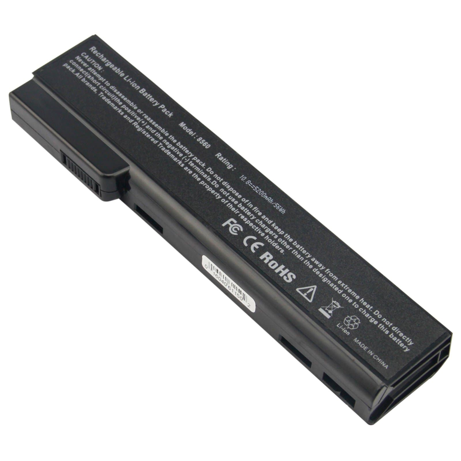 Futurebatt Laptop Battery for HP EliteBook 8460P 8460W 8470P 8560P 8570P; HP ProBook 6360B 6460B 6465B 6470B 6560B 6565B 6570B Notebook, P/N CC06 QK642AA 628666-001 630919-421 HSTNN-F08C HSTNN-OB2G