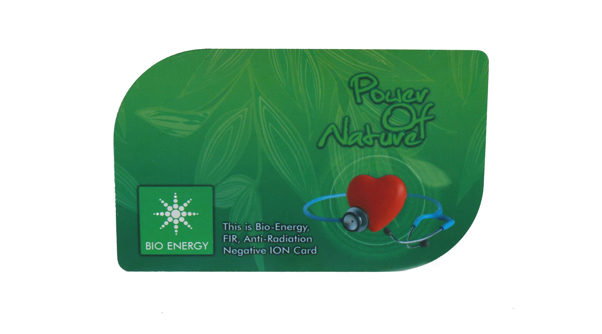 Cure18 Bio-Enery, FIR, Anti-Radiation Negative ION Card | Anti Radiation Bio Energy Nano Health Card | Material-Negative Ions,Fir | Size 2mm| Color Green/Black