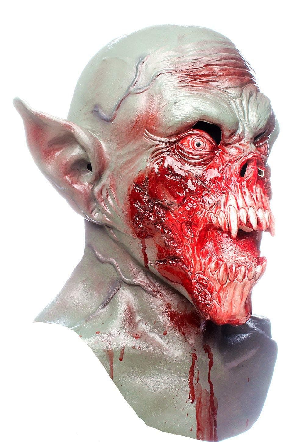 RAPGET Vampire Mask Zombie Mask Monster Mask Devil mask Halloween Novelty Costume Party Latex Full Head Mask zombie Cosplay Props