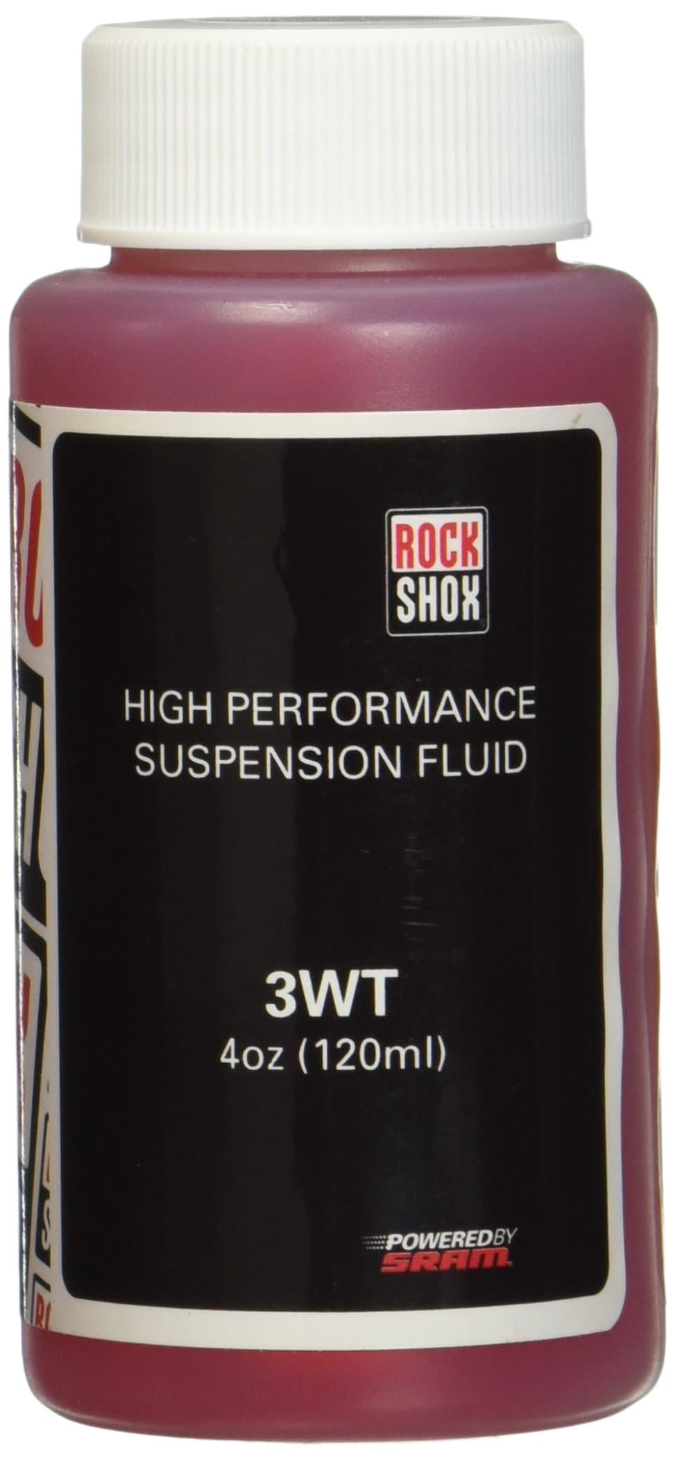 RockShox Rock Shox 11.4315.021.050 Rear Suspension Damping Fluid 3 wt Bottle - 120 ml, Grey
