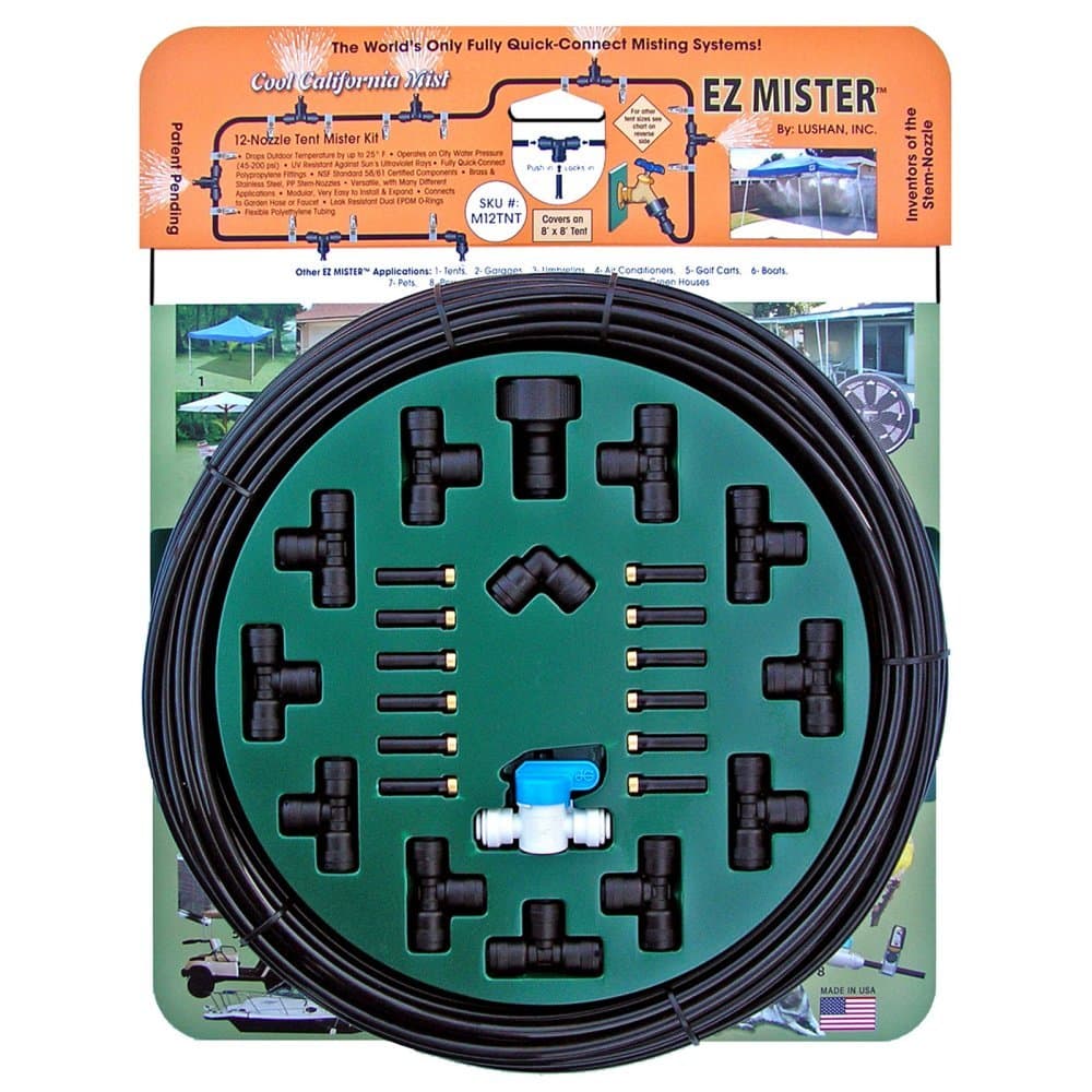 12-Nozzle Tent/Canopy Mister Kit